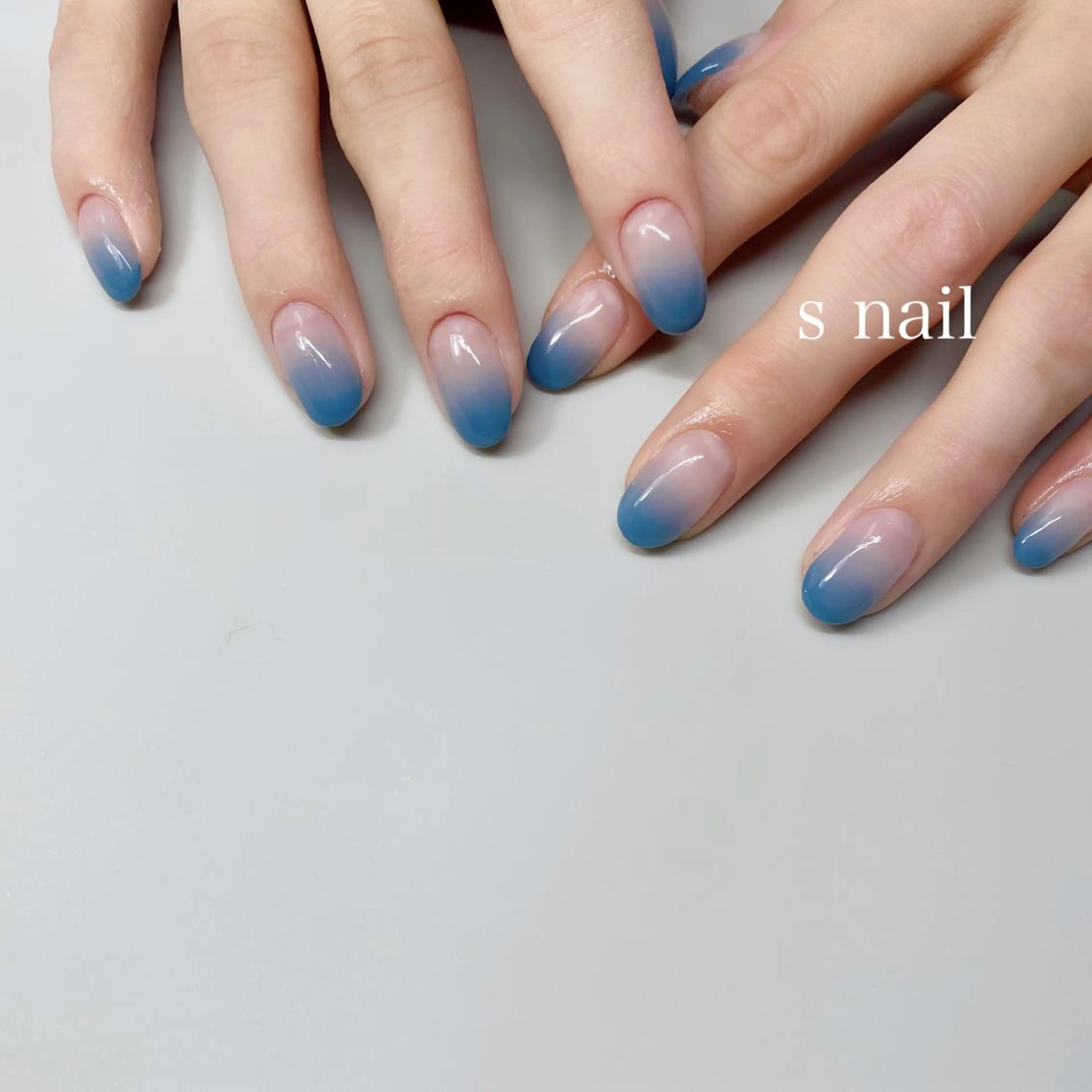 ネイル グラデーション ハンドネイル フットネイル s nail さとよしみゆきのネイルデザイン