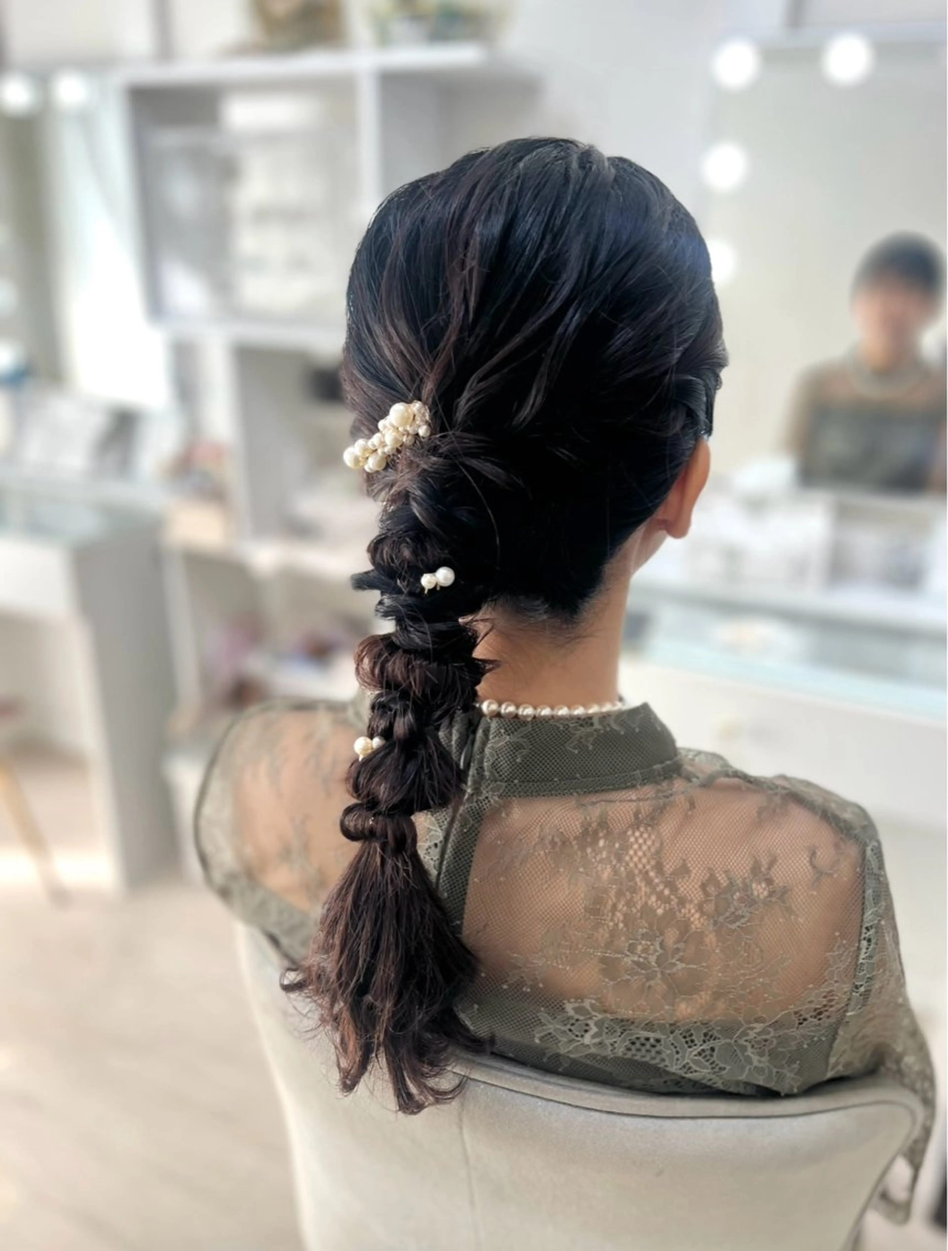 ロング ヘアセット ヘアセット/金山 佐野 妃都美のヘアスタイル