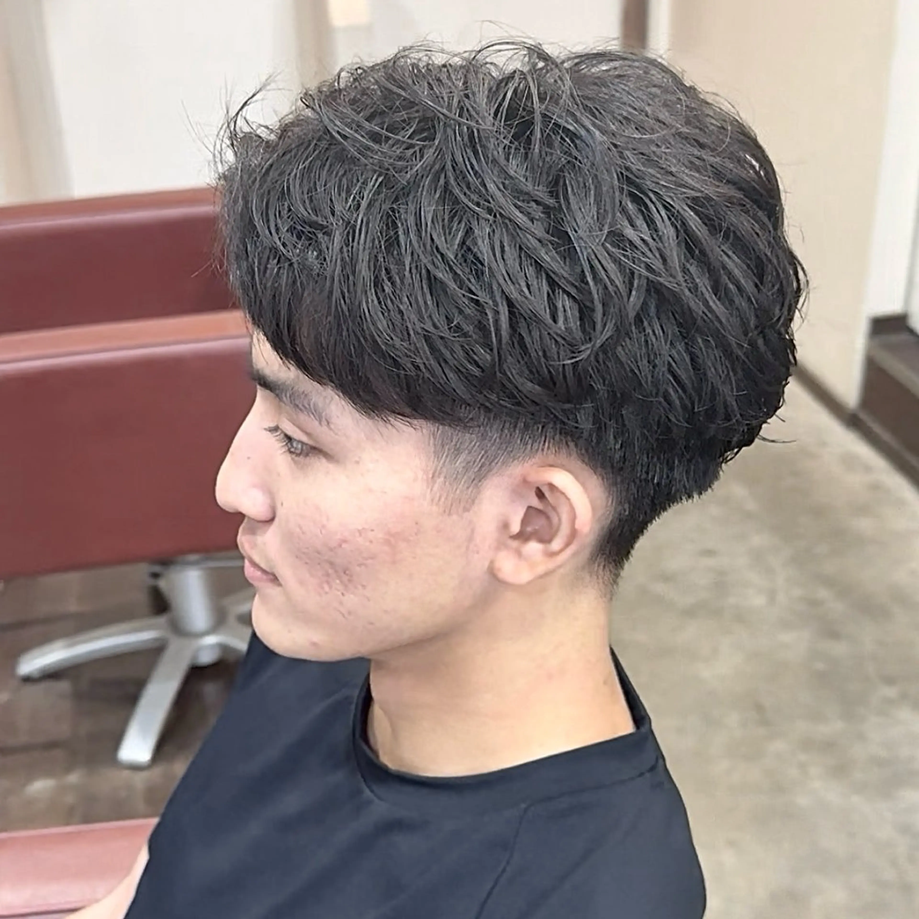 パーマ メンズ カット パーマ メンズ特化|パーマ| RYUのヘアスタイル