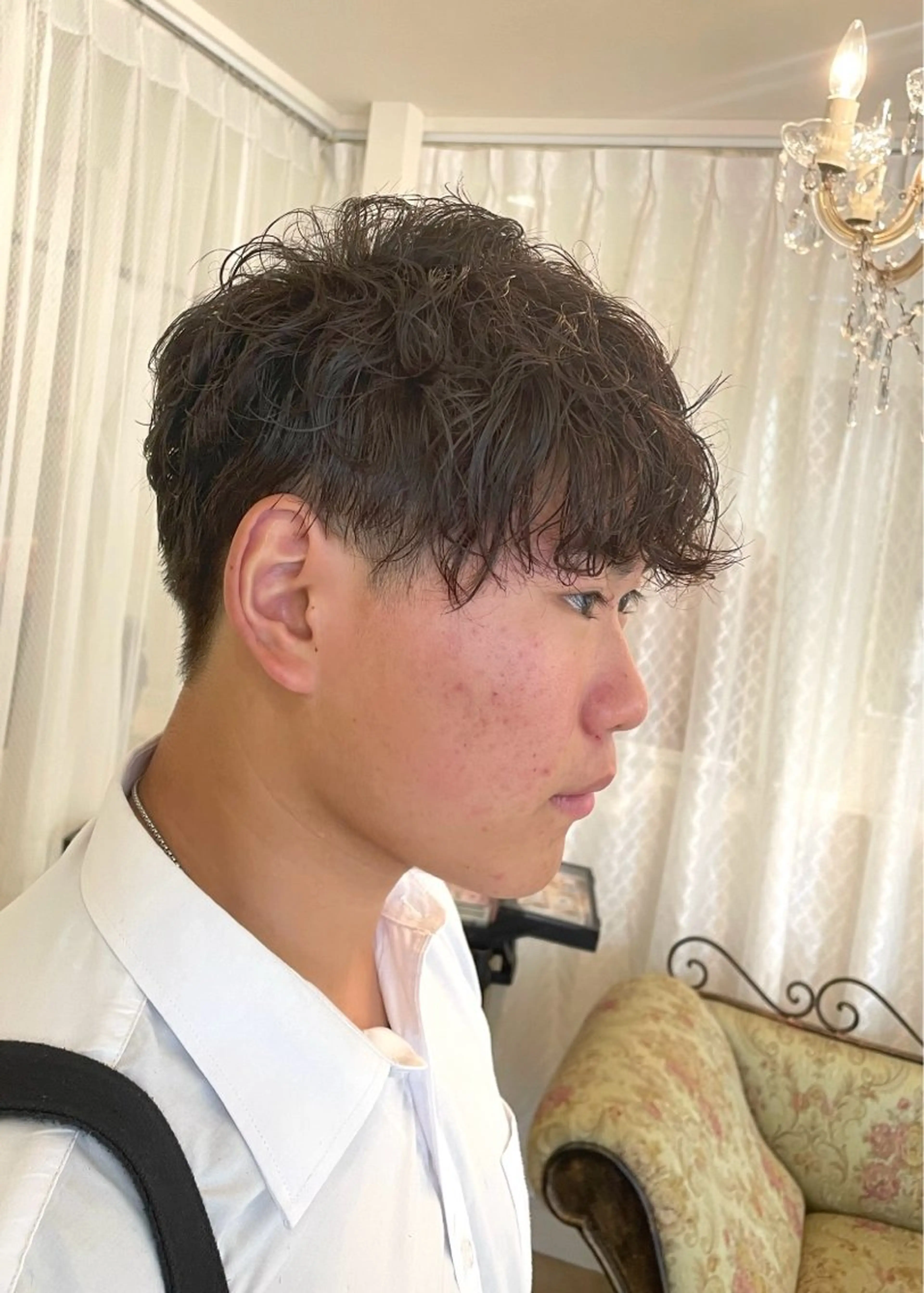 パーマ メンズ カット パーマ 瀧澤 一真のヘアスタイル