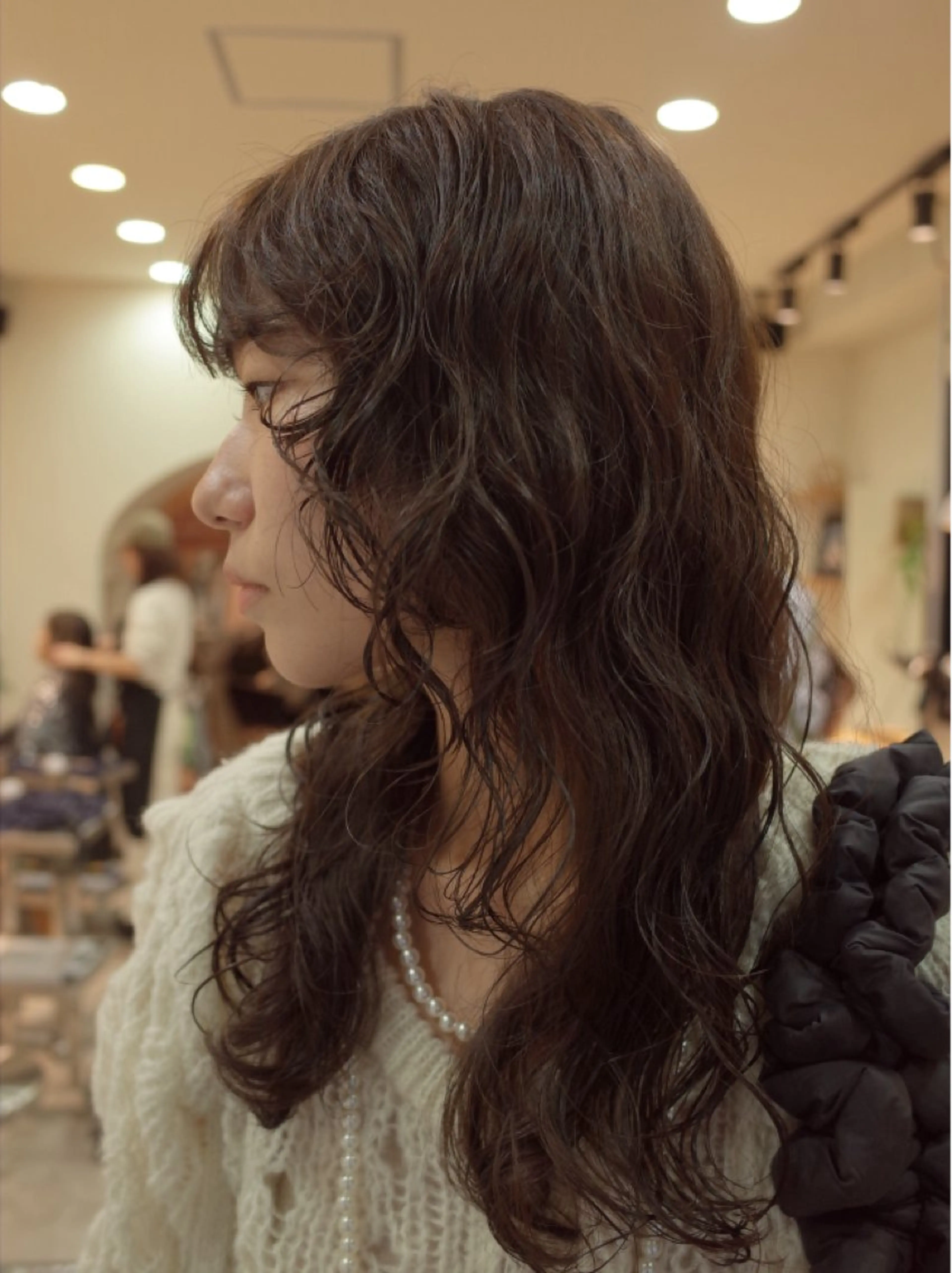 パーマ カット パーマ ウルフ、ボブ美容師 今井のヘアスタイル