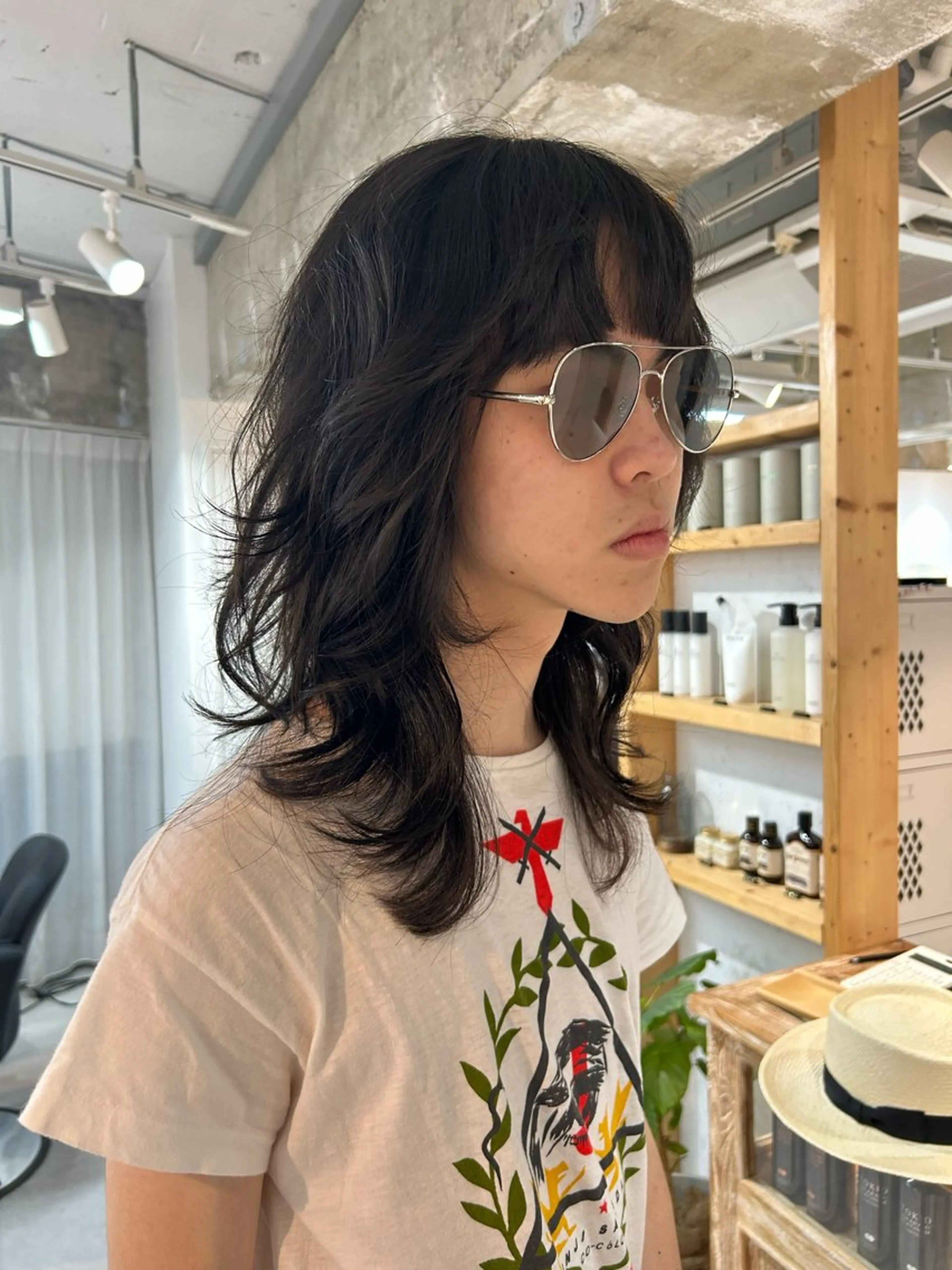 ロング カット パーマ ✨ショートヘア ✨ YUIのヘアスタイル