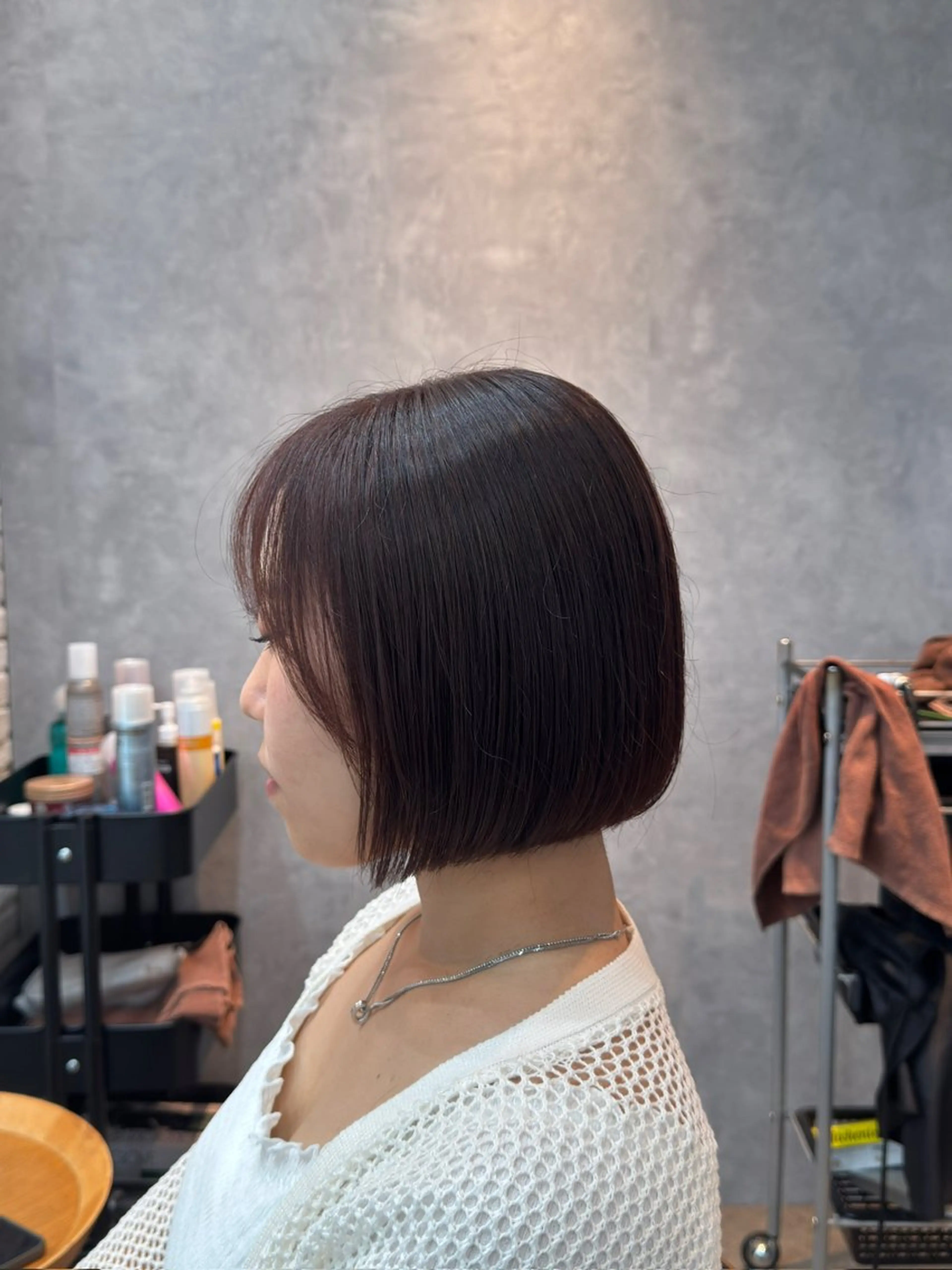 ショート ボブ benji_名駅店所属・原颯希/ ボブ/ショートのヘアスタイル