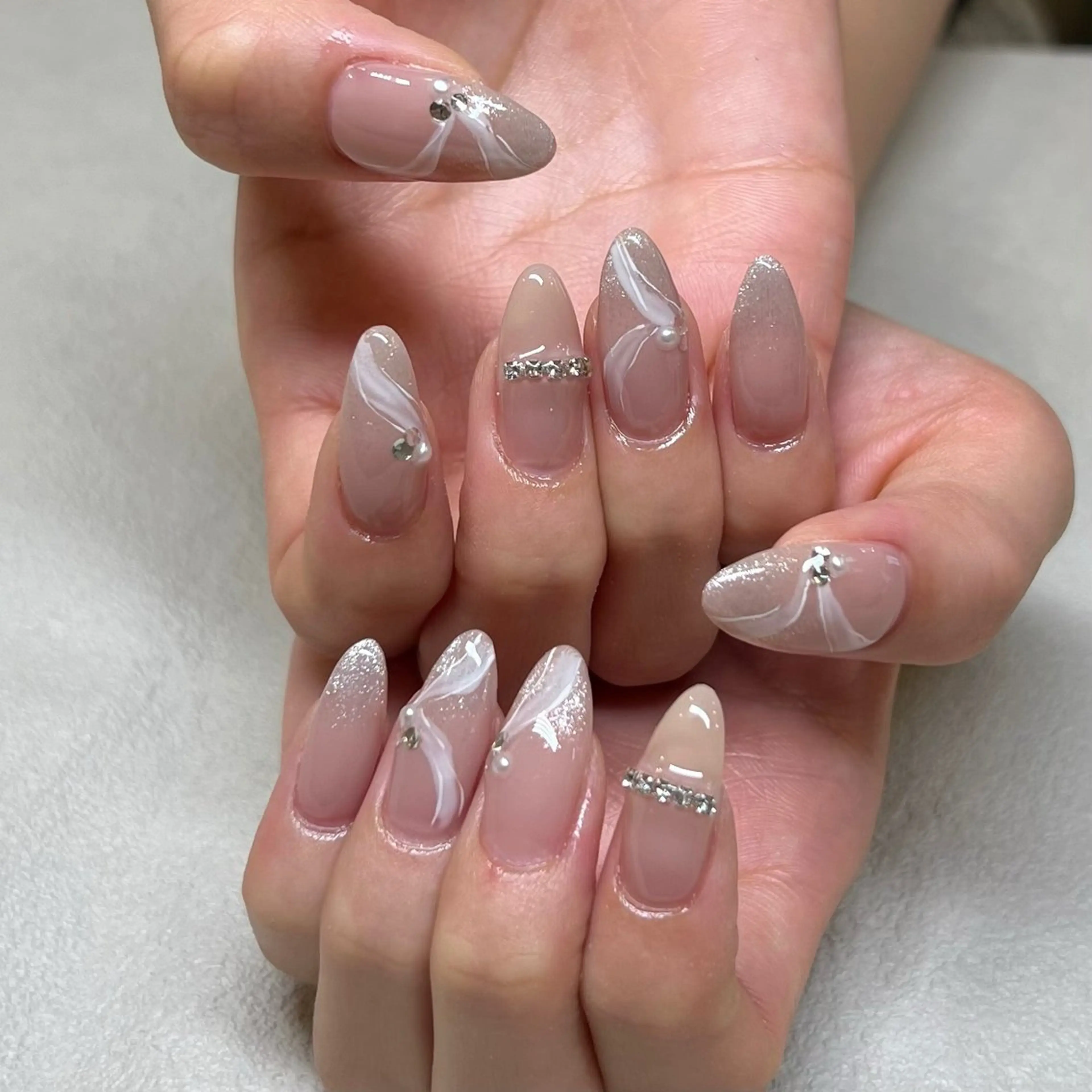 ネイル ハンドネイル maison de NALI ୨ৎ 鶴田のネイルデザイン