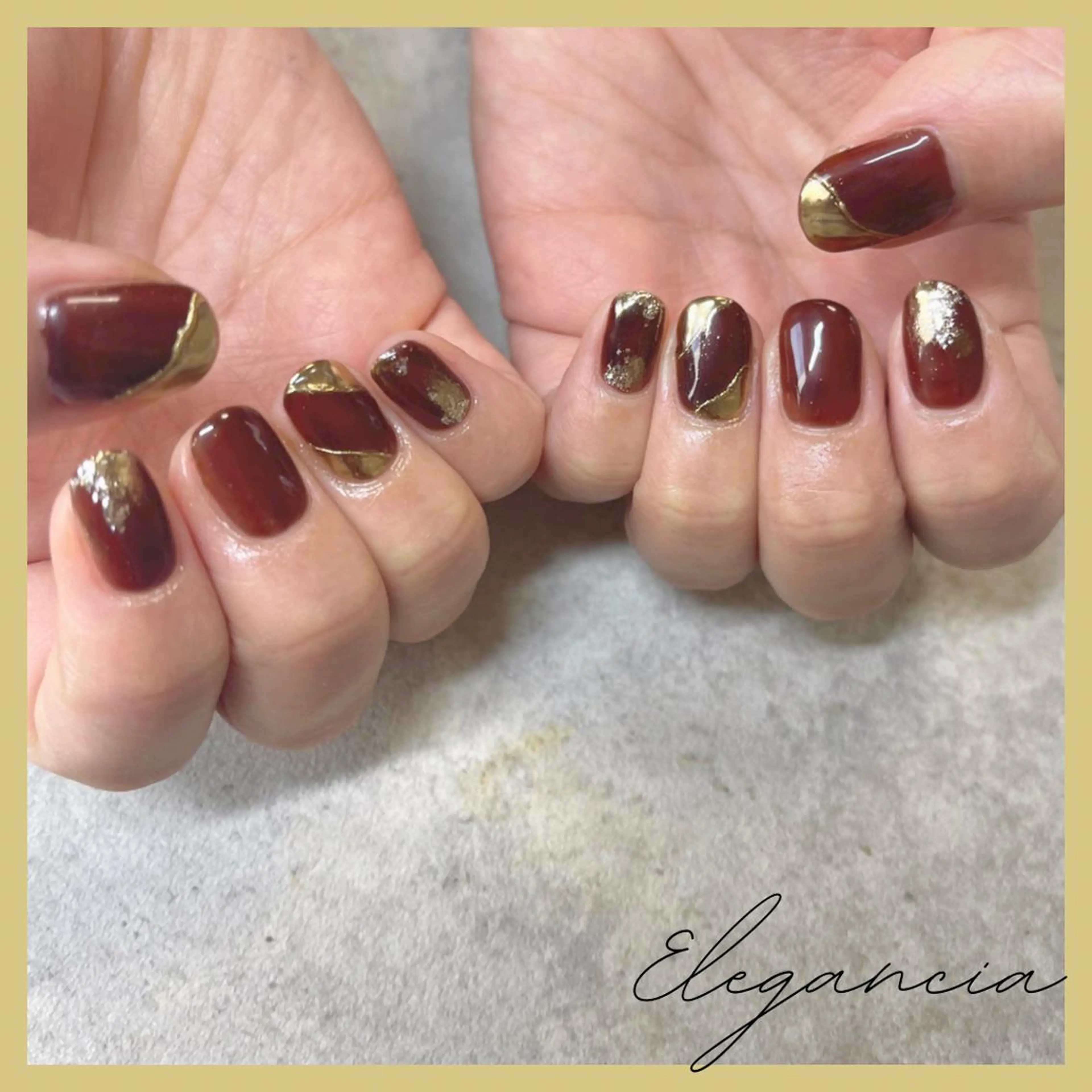 カラー ネイル ハンドネイル Elegancia. Hiromiのネイルデザイン