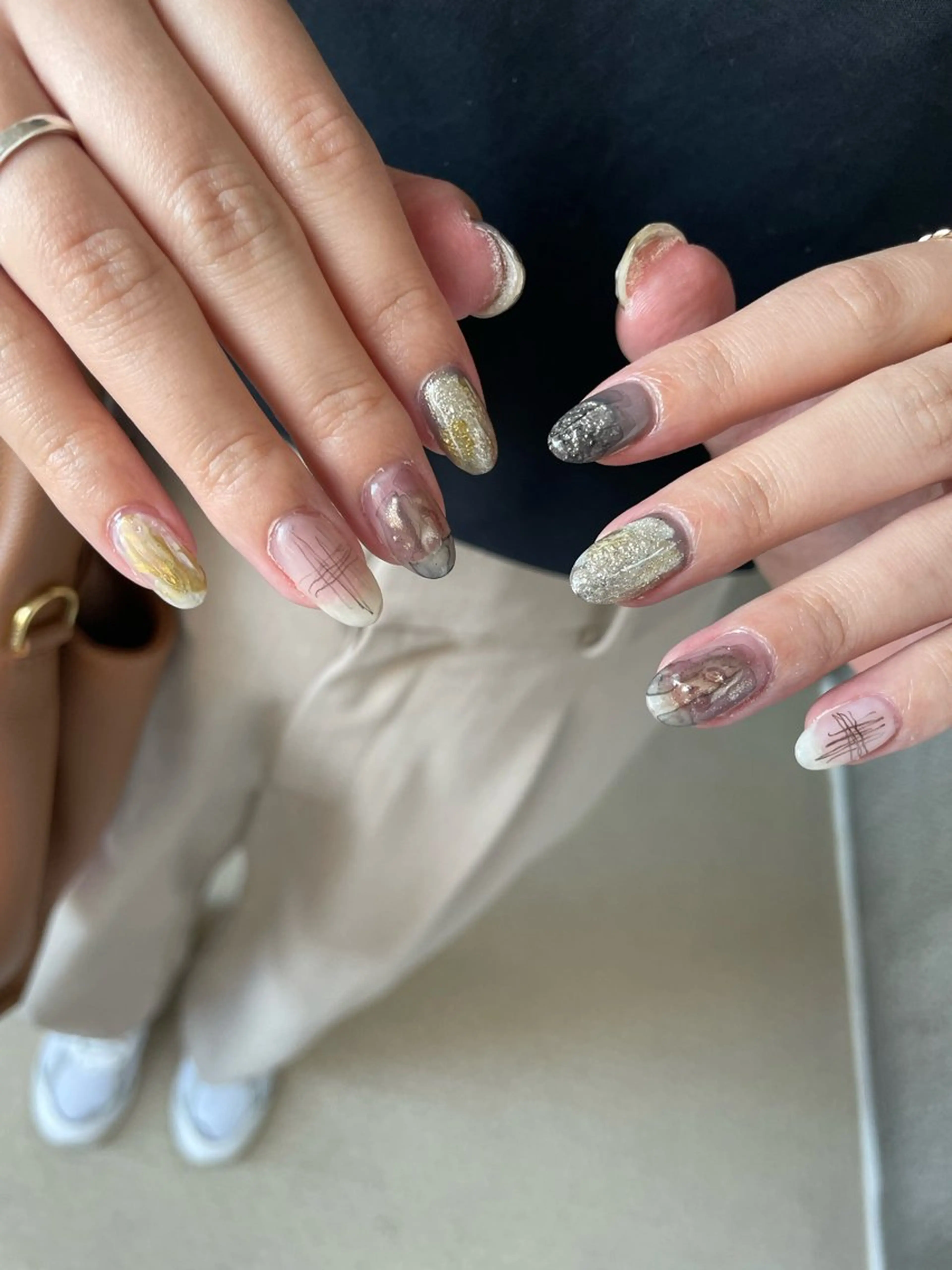 ネイル ハンドネイル 南里 葵のネイルデザイン