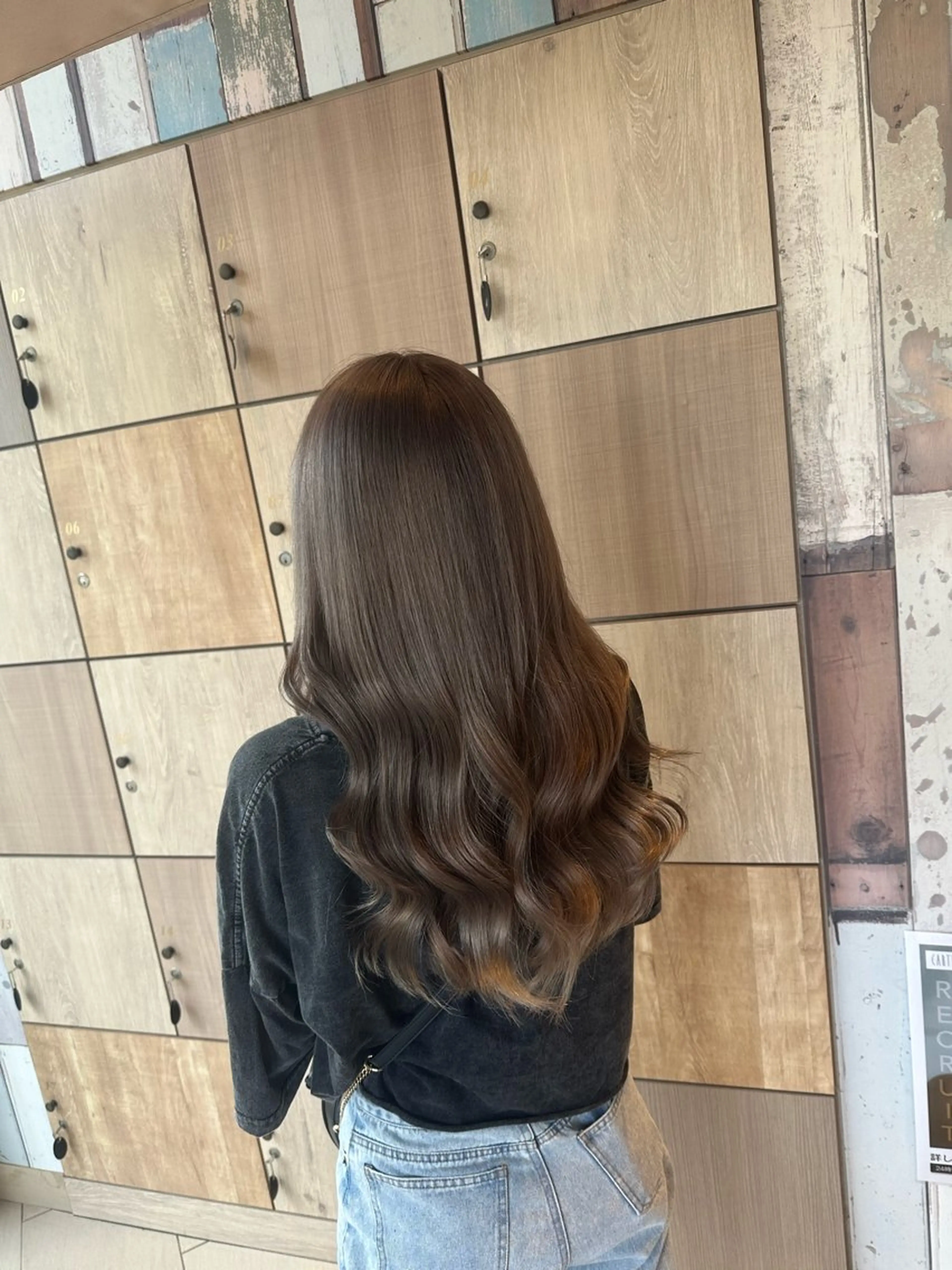 ロング カラー hair&make  EARTH 小山店所属・ミズカミ シオナのヘアスタイル