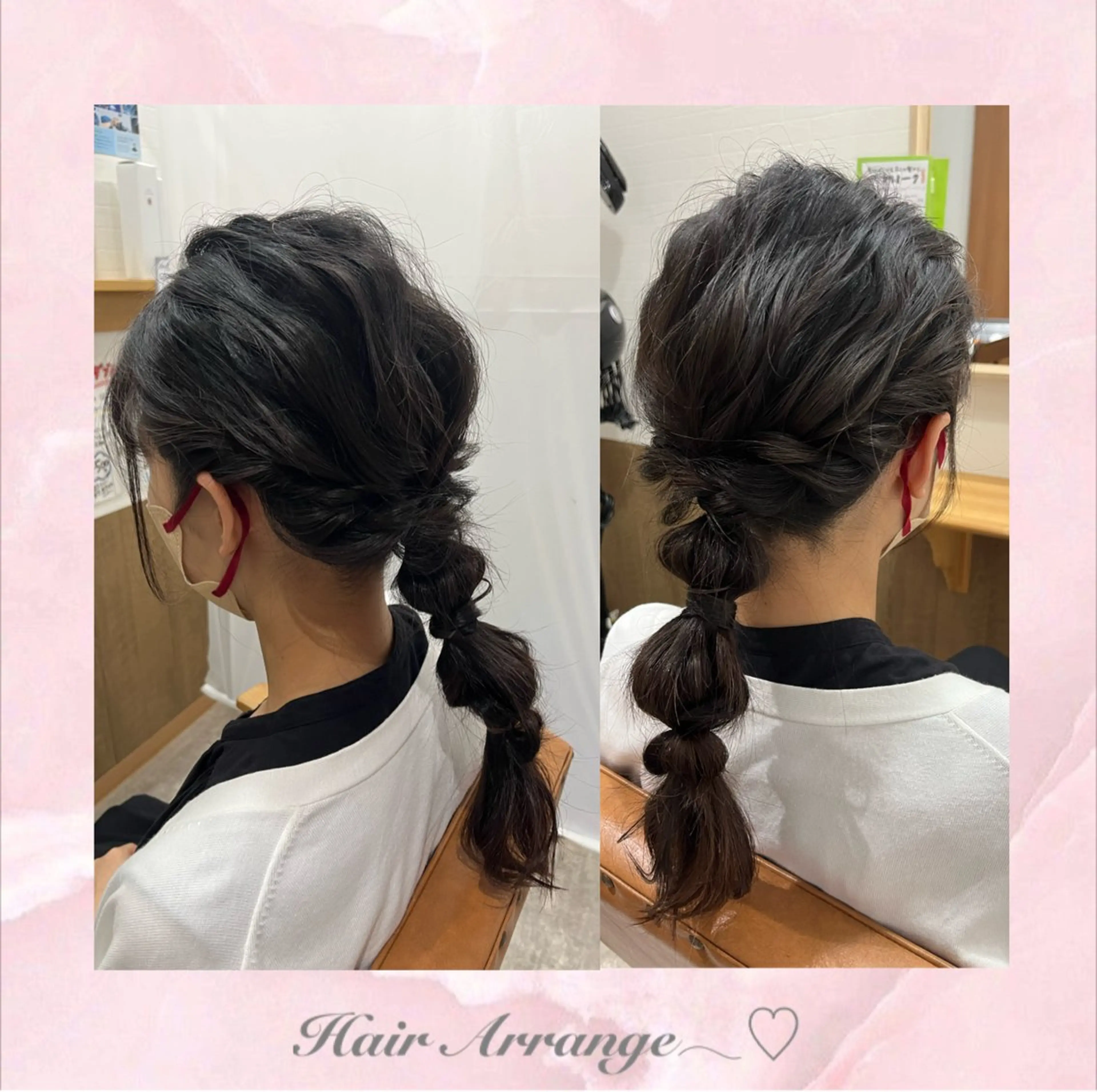 ロング ヘアアレンジ ヘアセット 推し活美容師 🩵 Hayashiのヘアスタイル