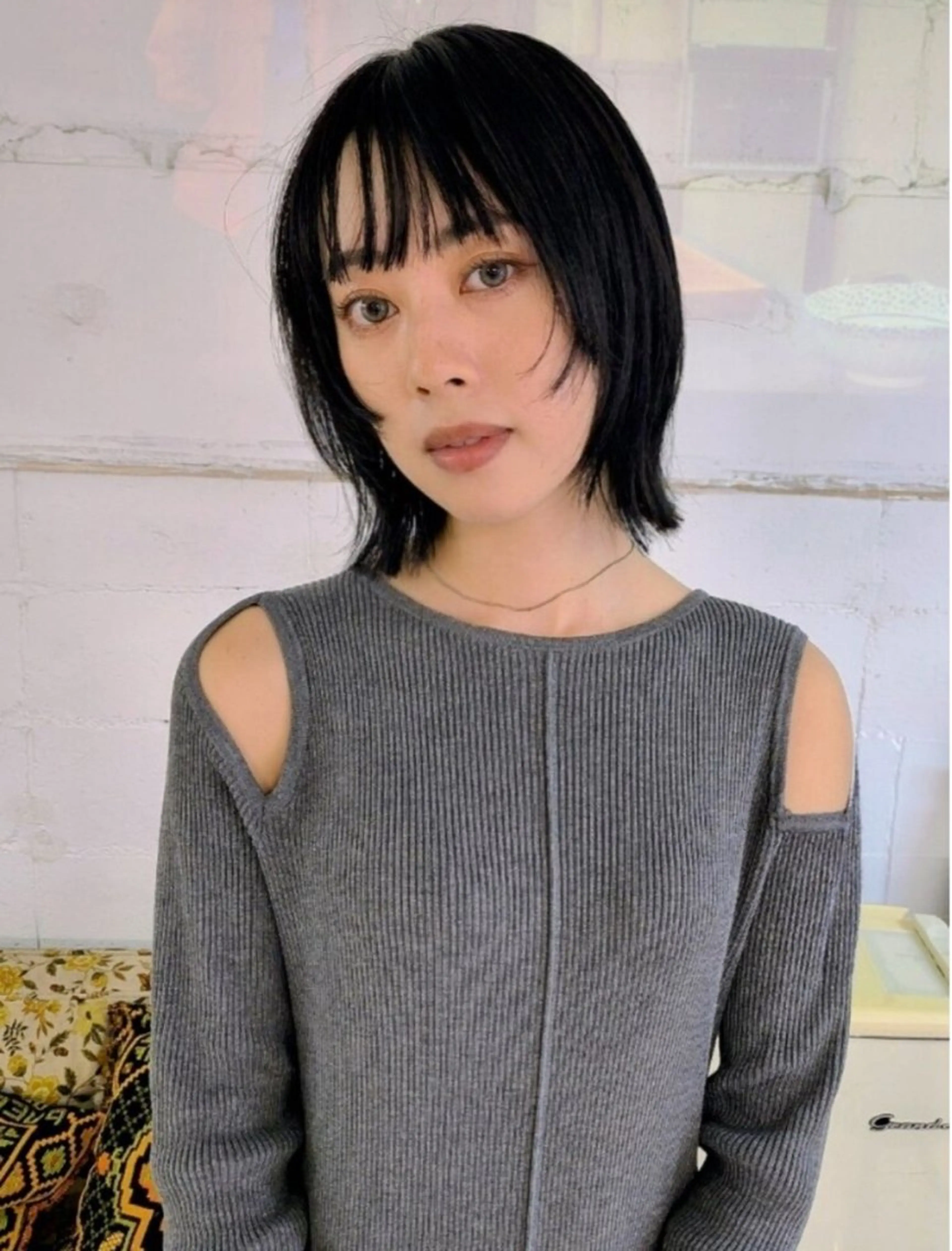 ミディアム カラー カット ヘアカラー kotomi .のヘアスタイル