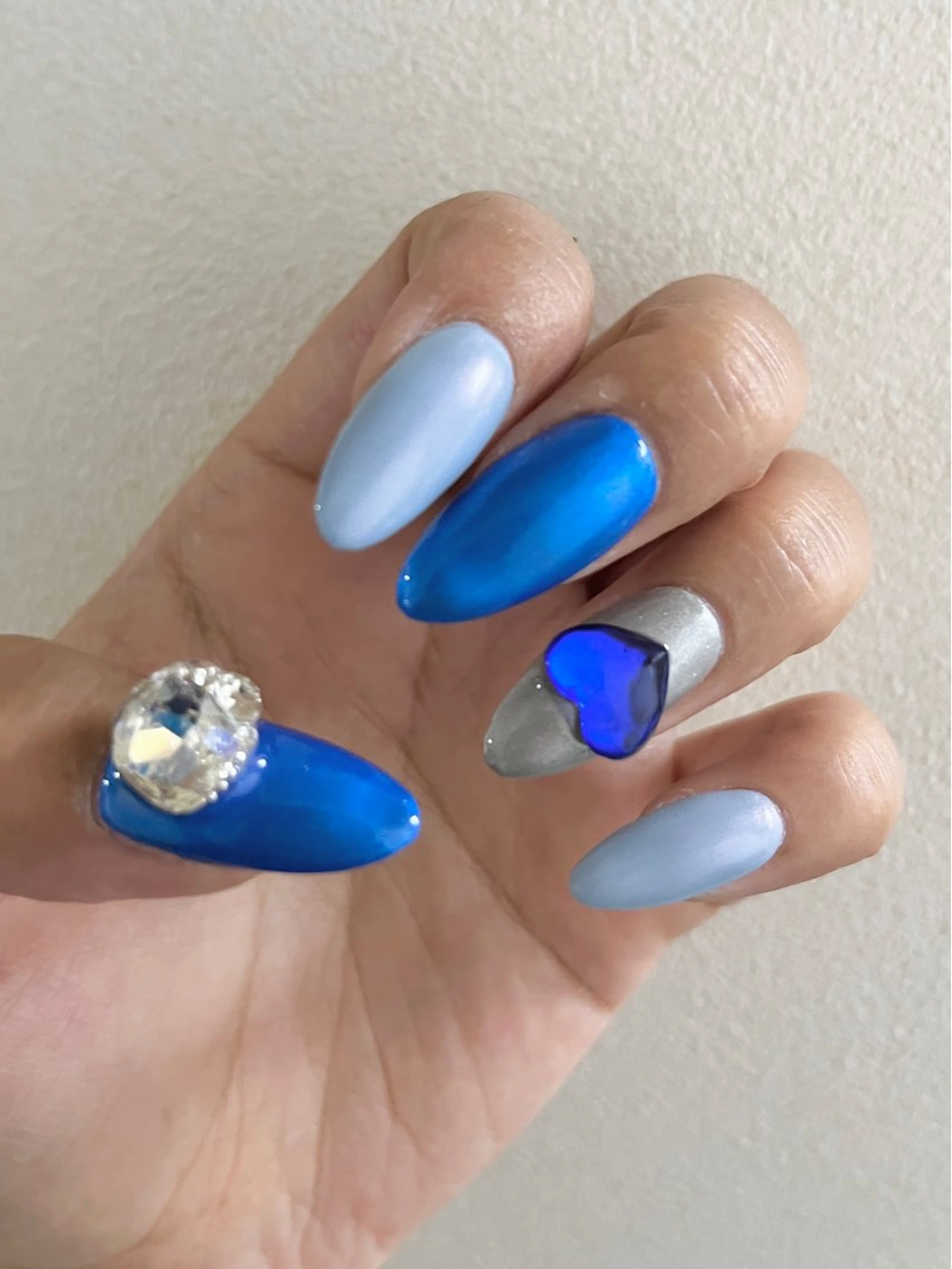 ネイル 長さ出し ネイルチップ Rs nail 新宿西口のネイルデザイン
