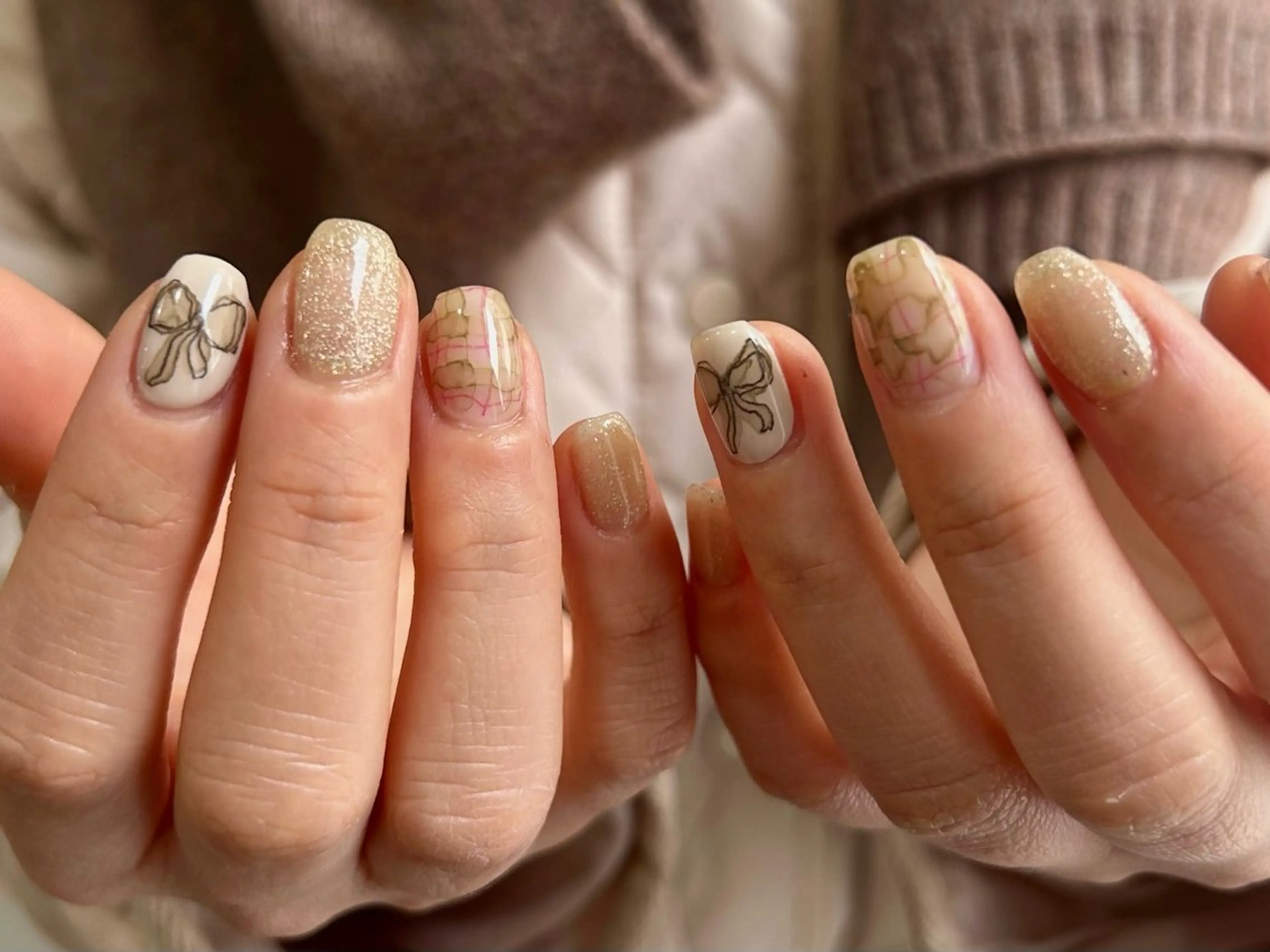ネイル ニュアンスネイル ハンドネイル hali’a nailのネイルデザイン