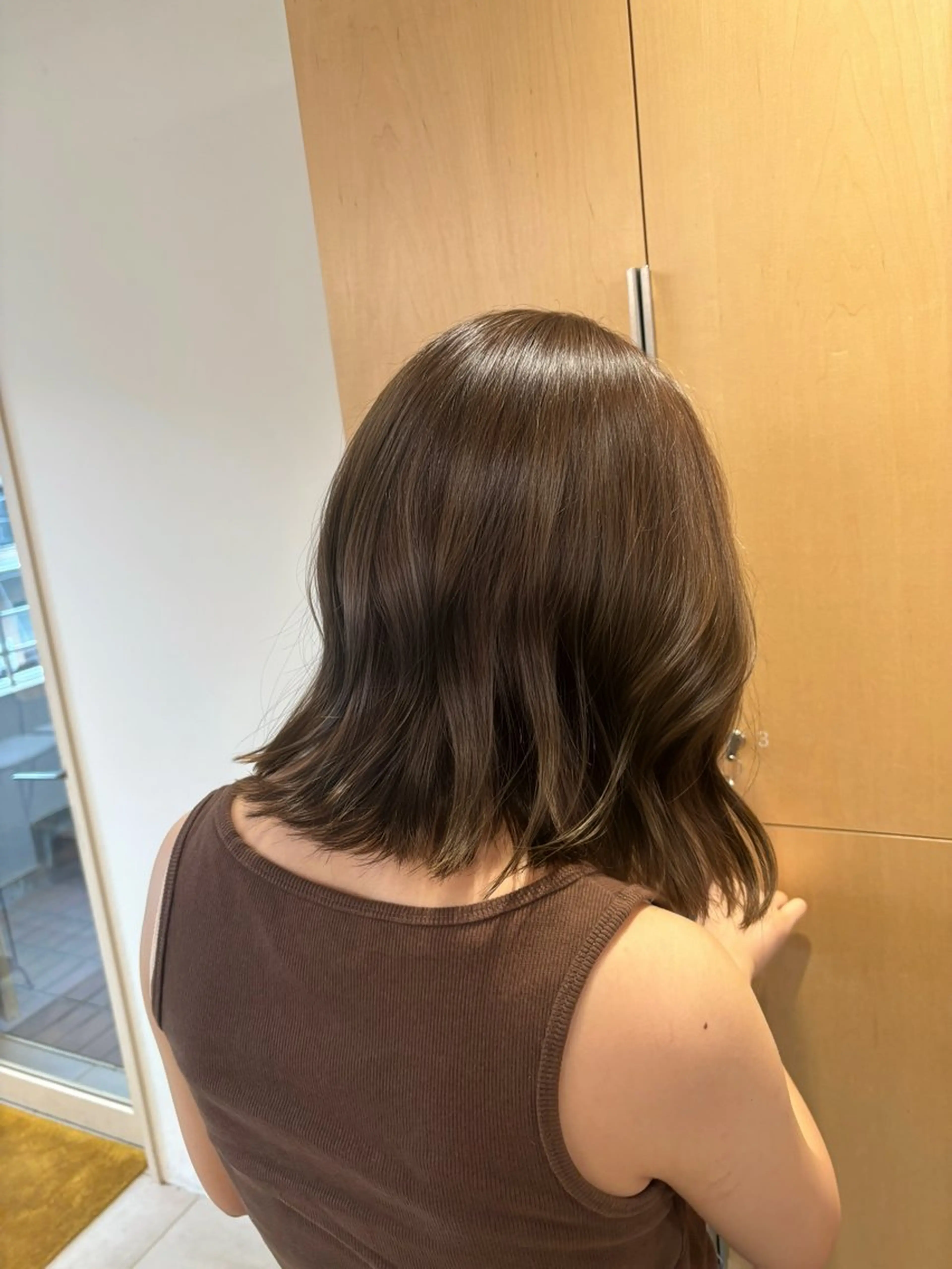 ミディアム カラー カット ヘアカラー Rio 渋谷のヘアスタイル