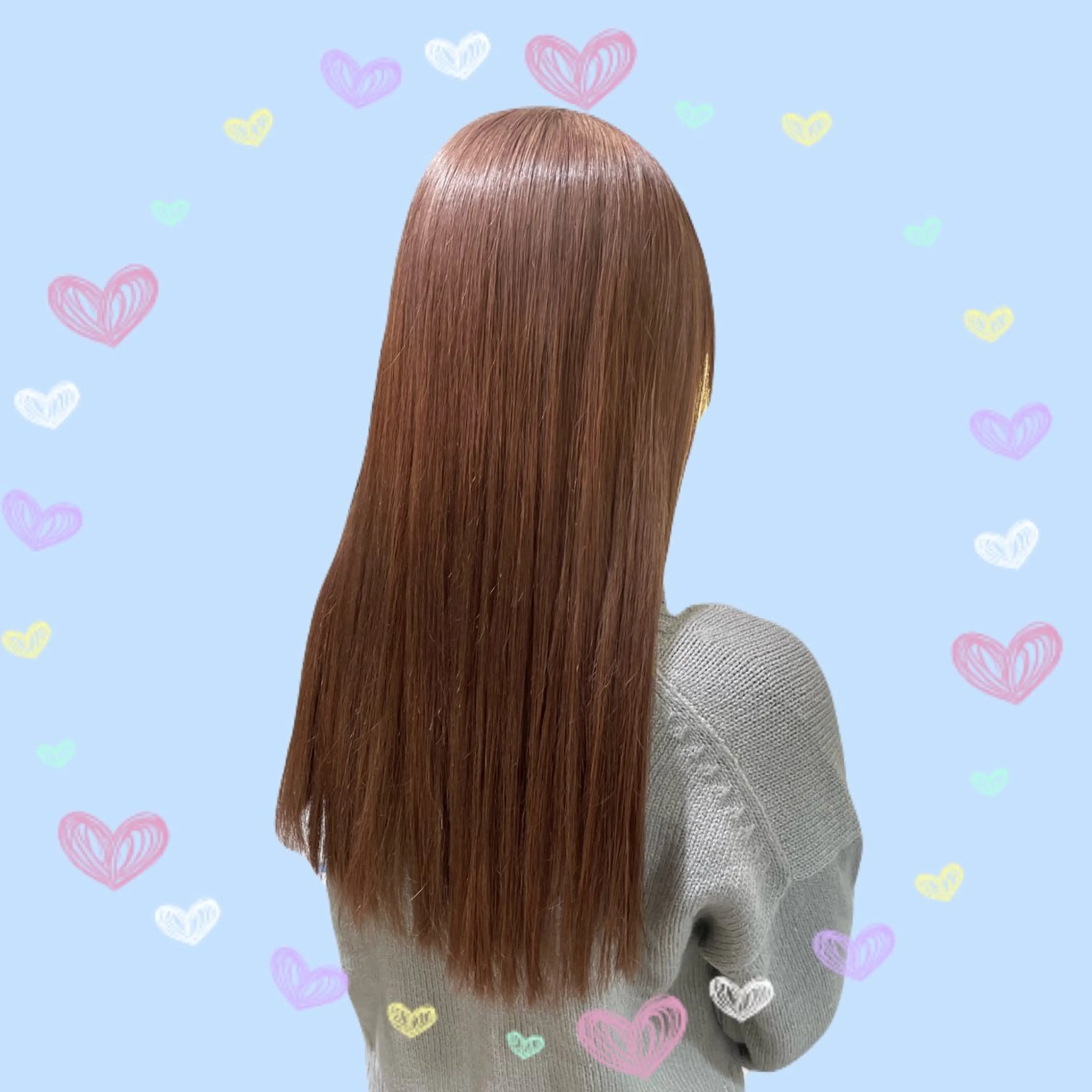 ロング カラー ヘアアレンジ ヘアカラー 🦄ブリーチ💜エク ステ💜MIU🦄のヘアスタイル