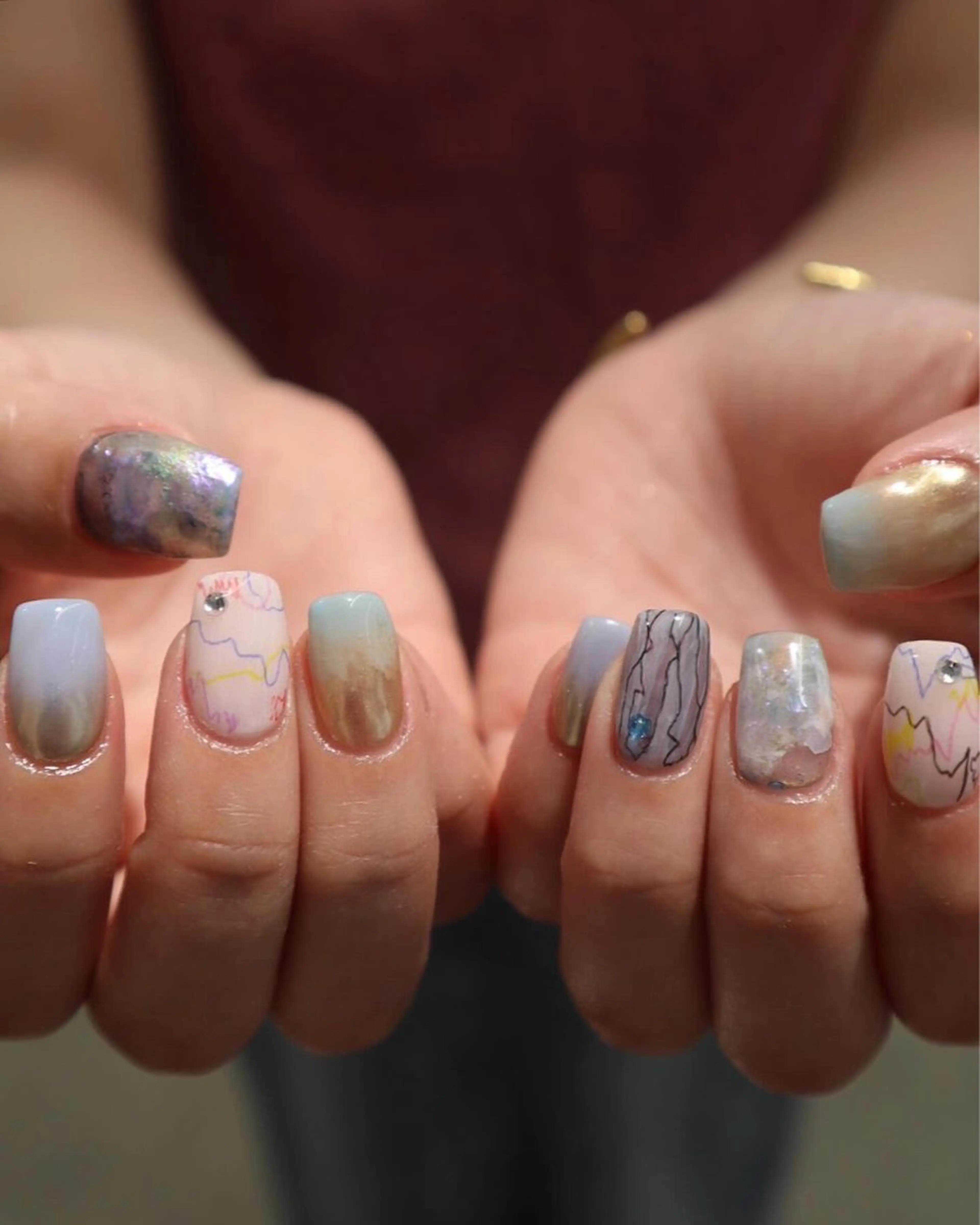 ネイル ハンドネイル sister  mohawk所属・chika ／ nailのネイルデザイン