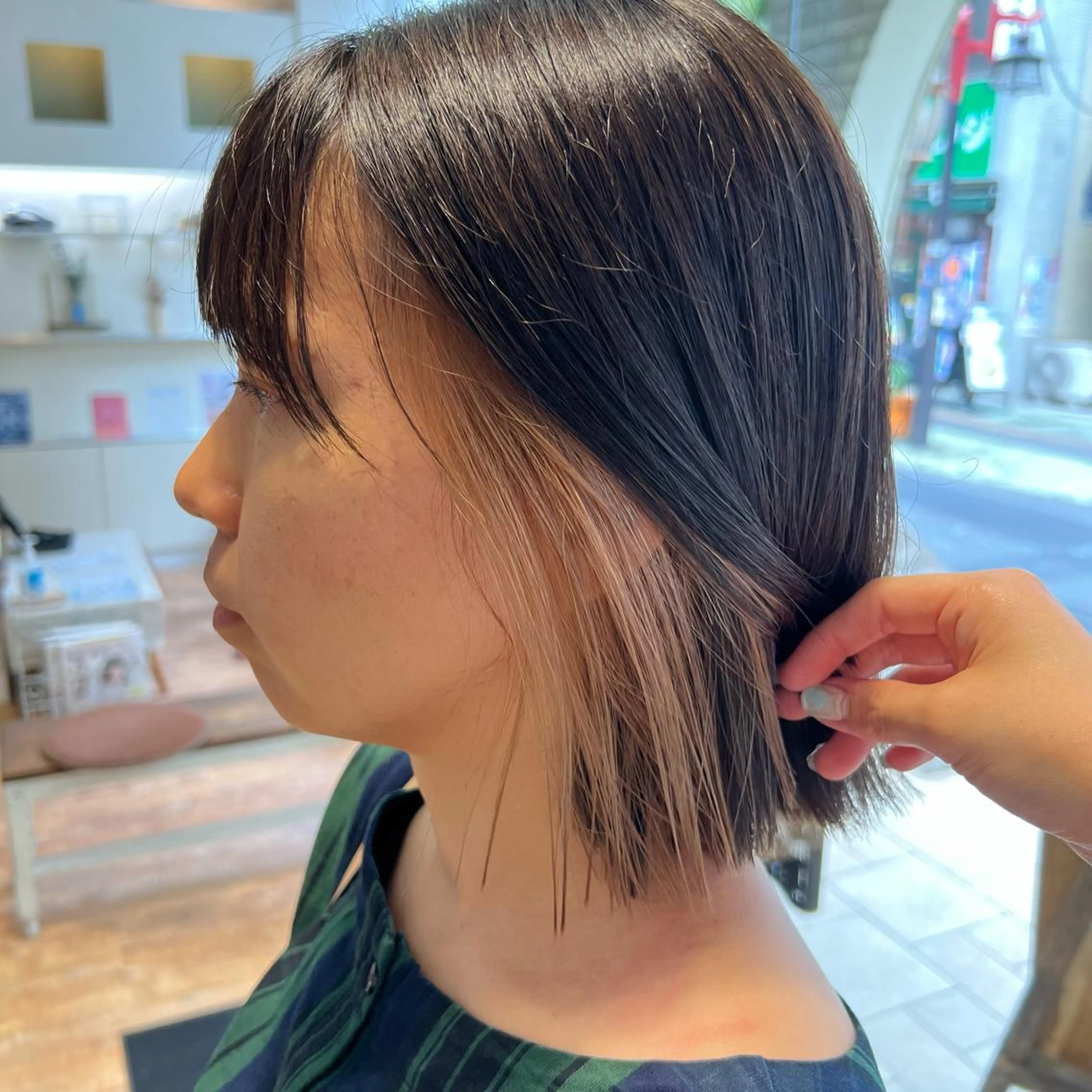 カラー ヘアカラー インナーカラー♡ Nanakoのヘアスタイル