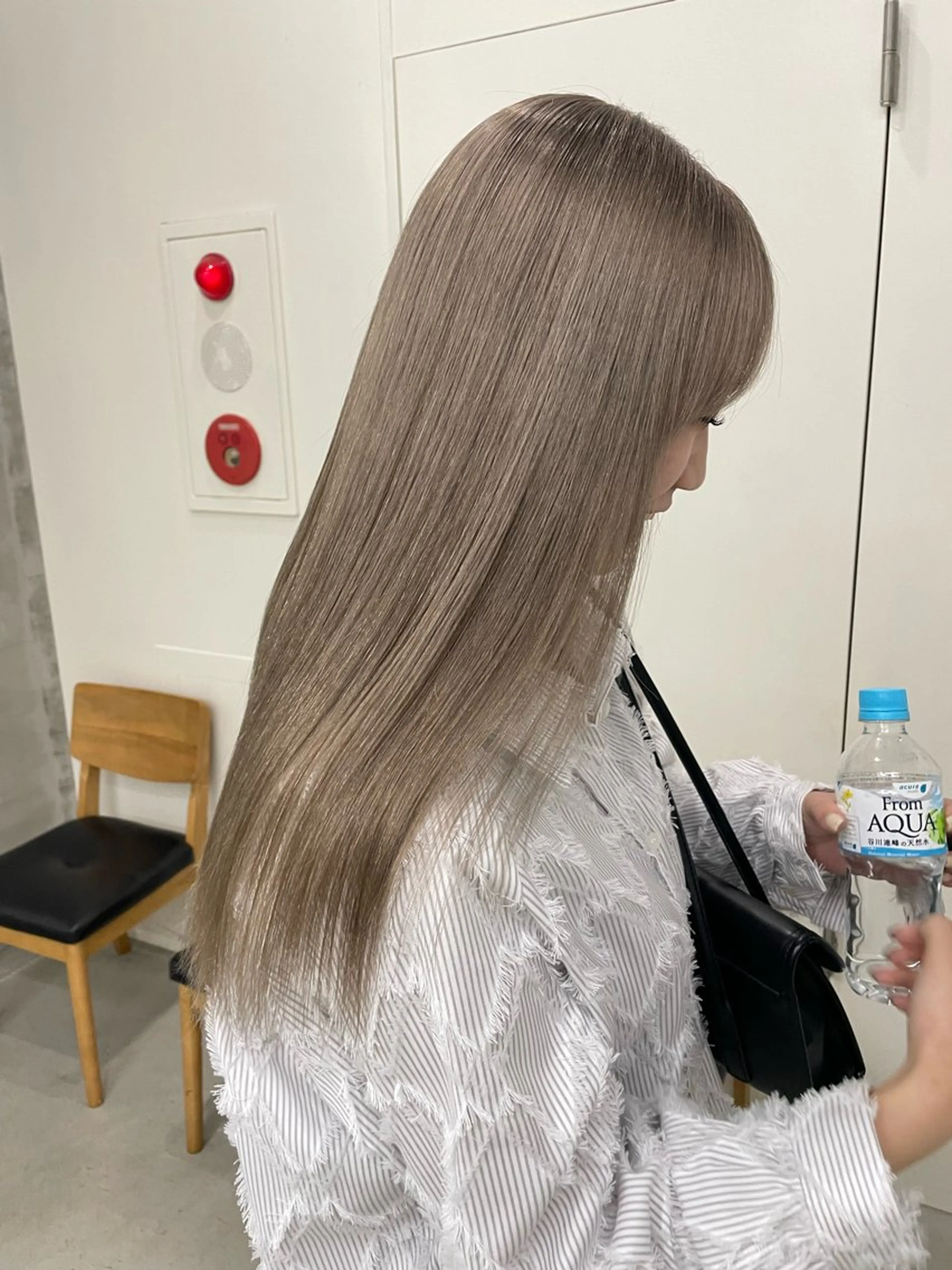 カラー グレージュ ハイトーン/レイヤー 🌸さくらのヘアスタイル
