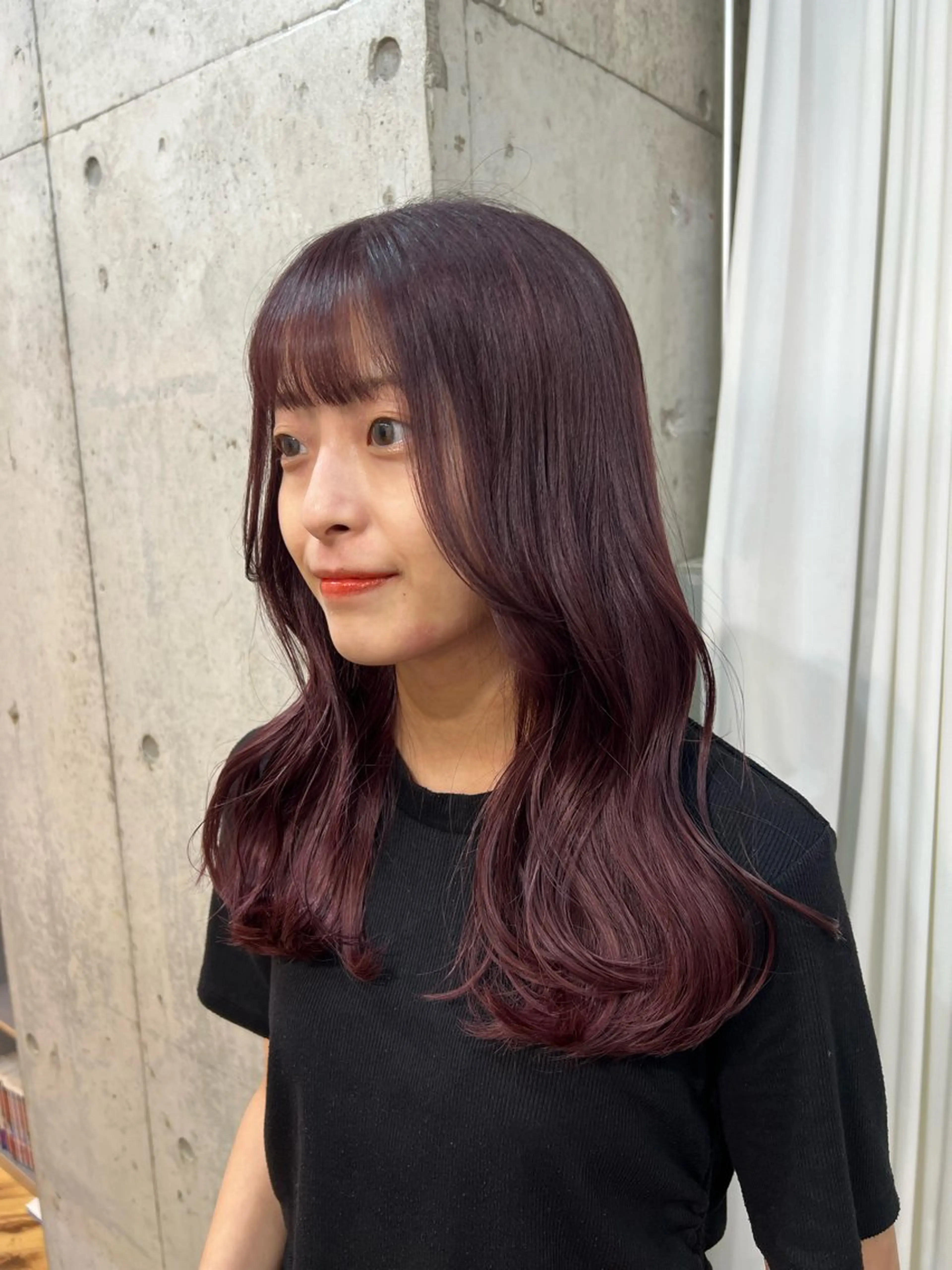 ロング カラー レッドカラー ヘアカラー Ayaka🩰🎀 ガーリー/暖色♡のヘアスタイル