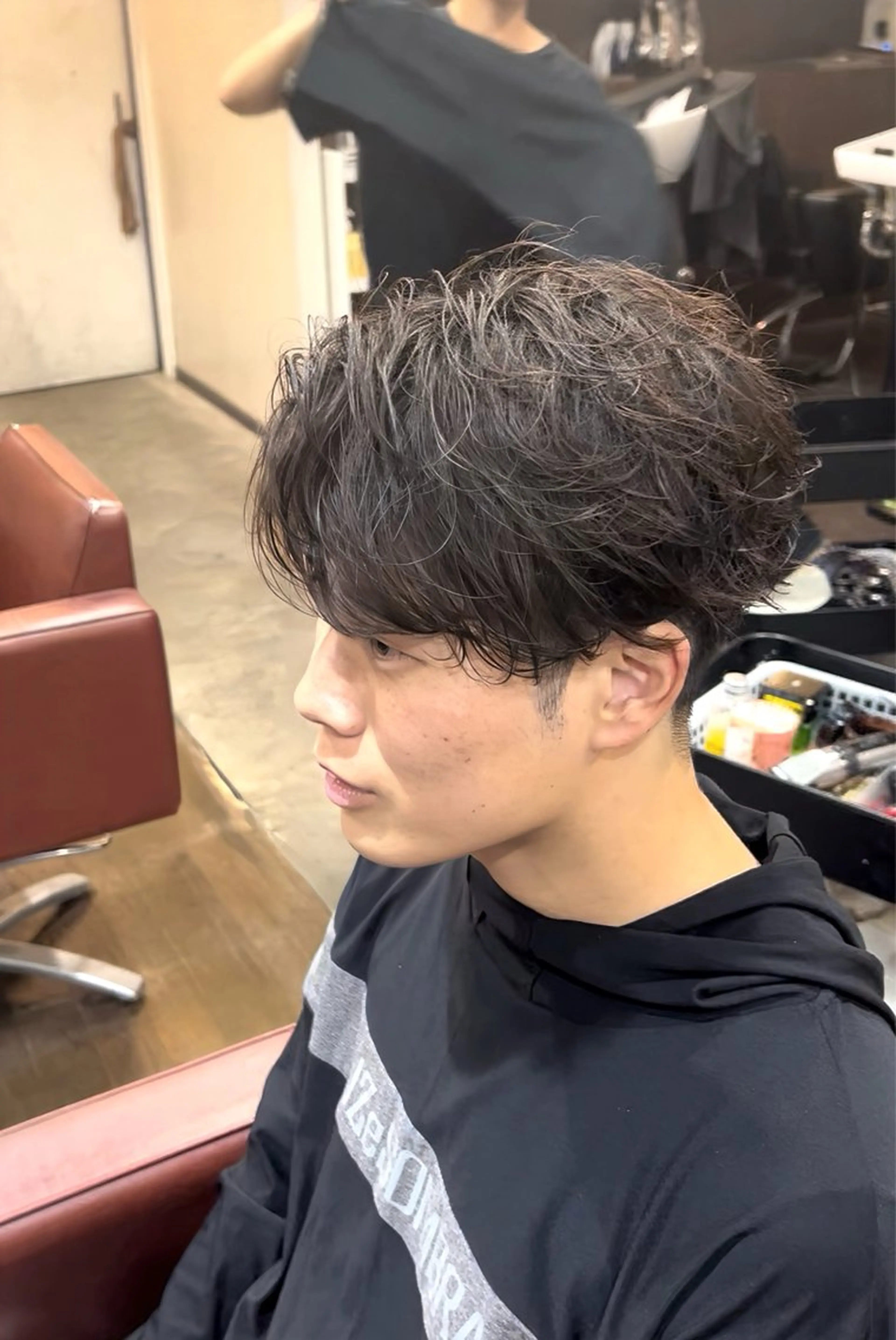 ショート メンズ 似合わせカット カット トリートメント メンズ特化/パーマ/ ハイライト/りょうまのヘアスタイル