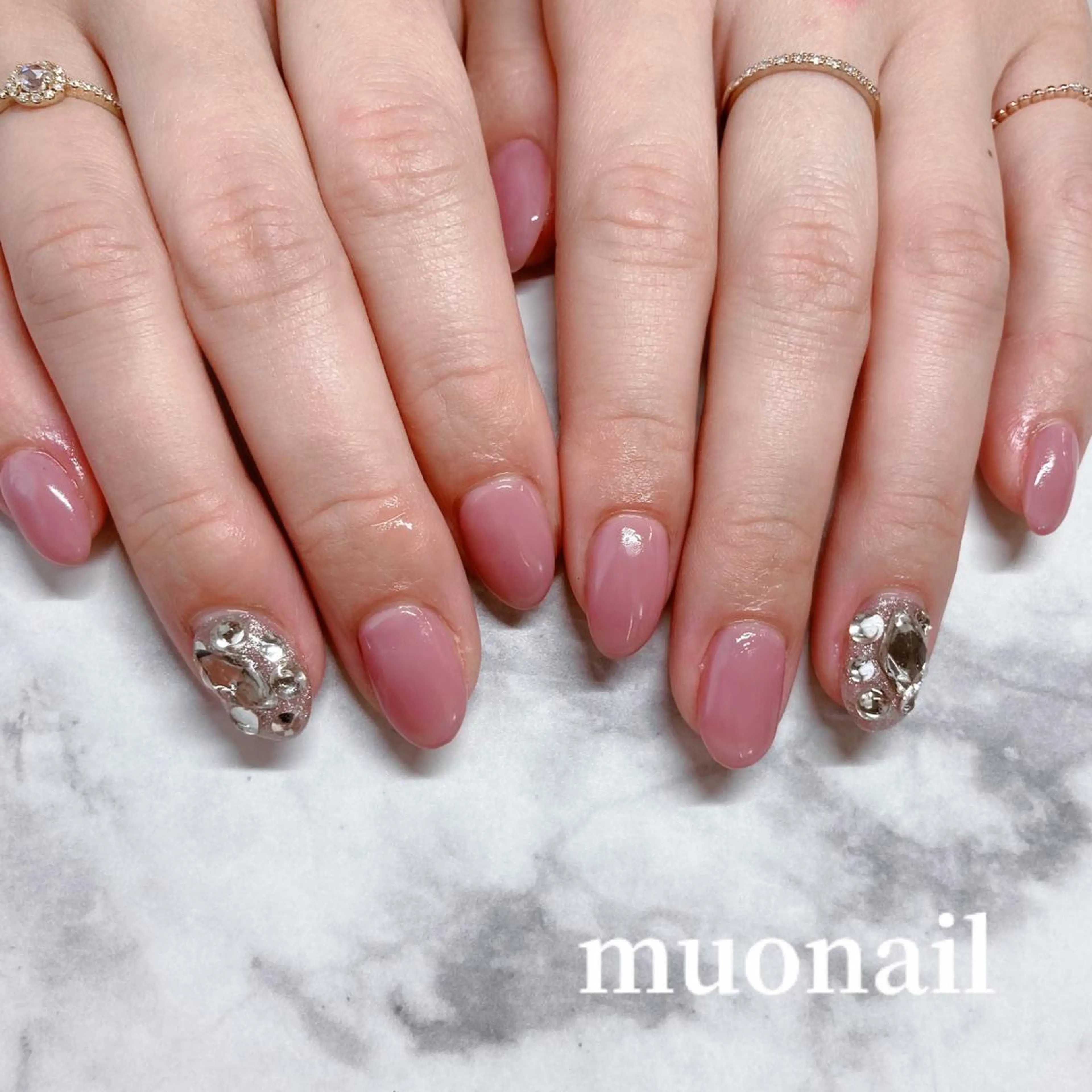 ネイル シンプルネイル Sand by muoのネイルデザイン