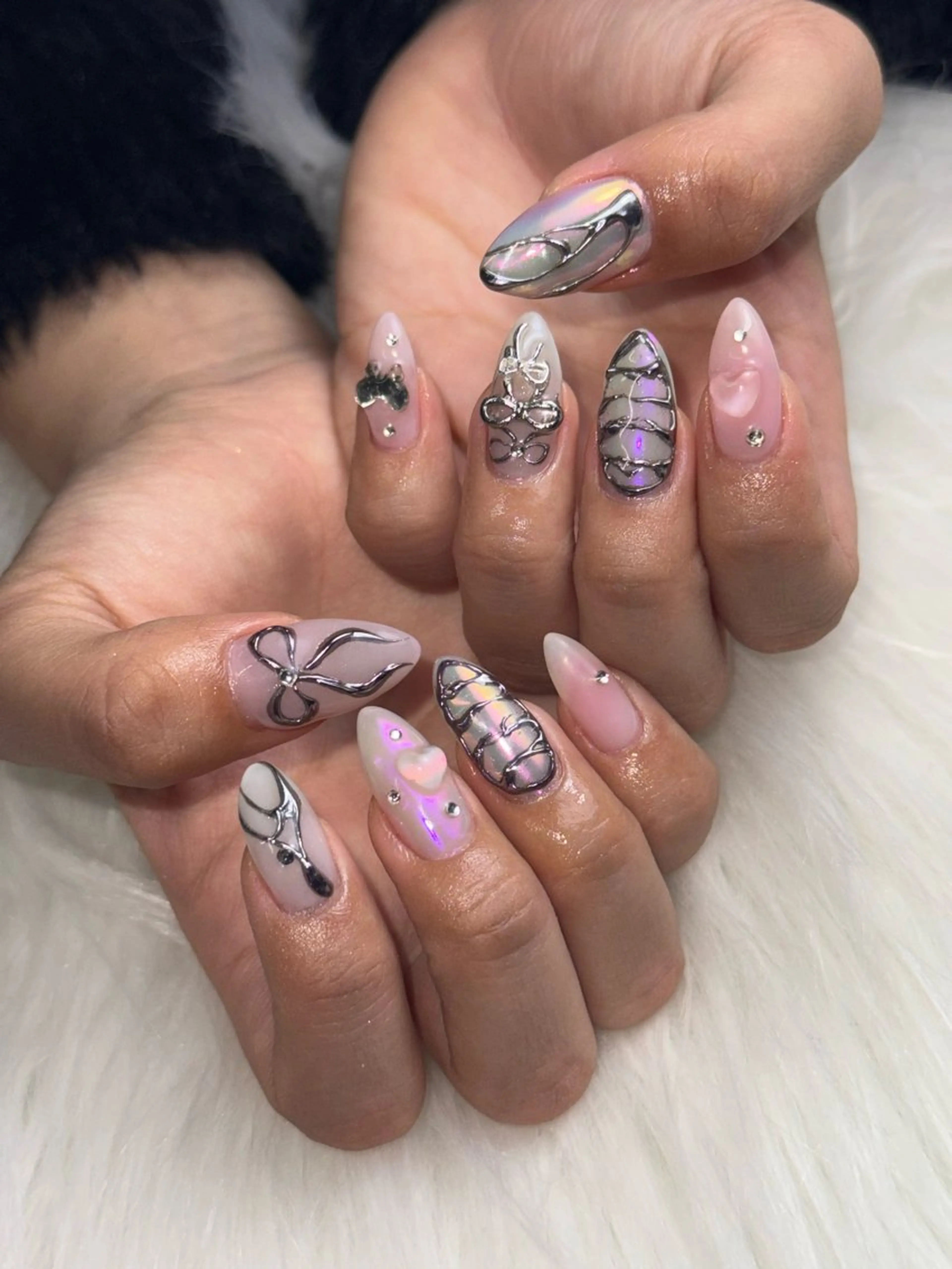 ネイル ハンドネイル Nail Salon L'arc所属・💊大阪/南船場 monica🧠のネイルデザイン