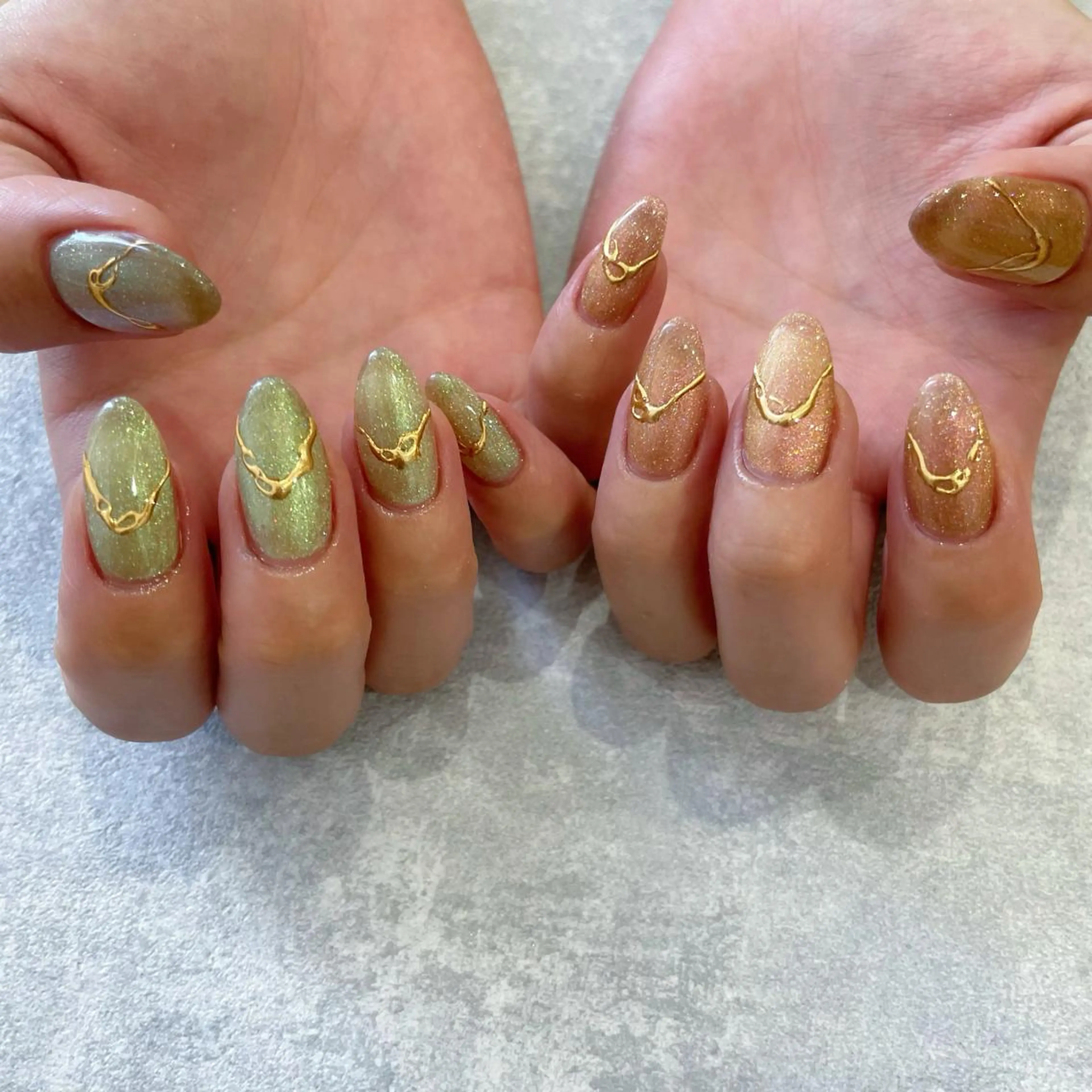 ネイル マグネットネイル Rediant Salonのネイルデザイン