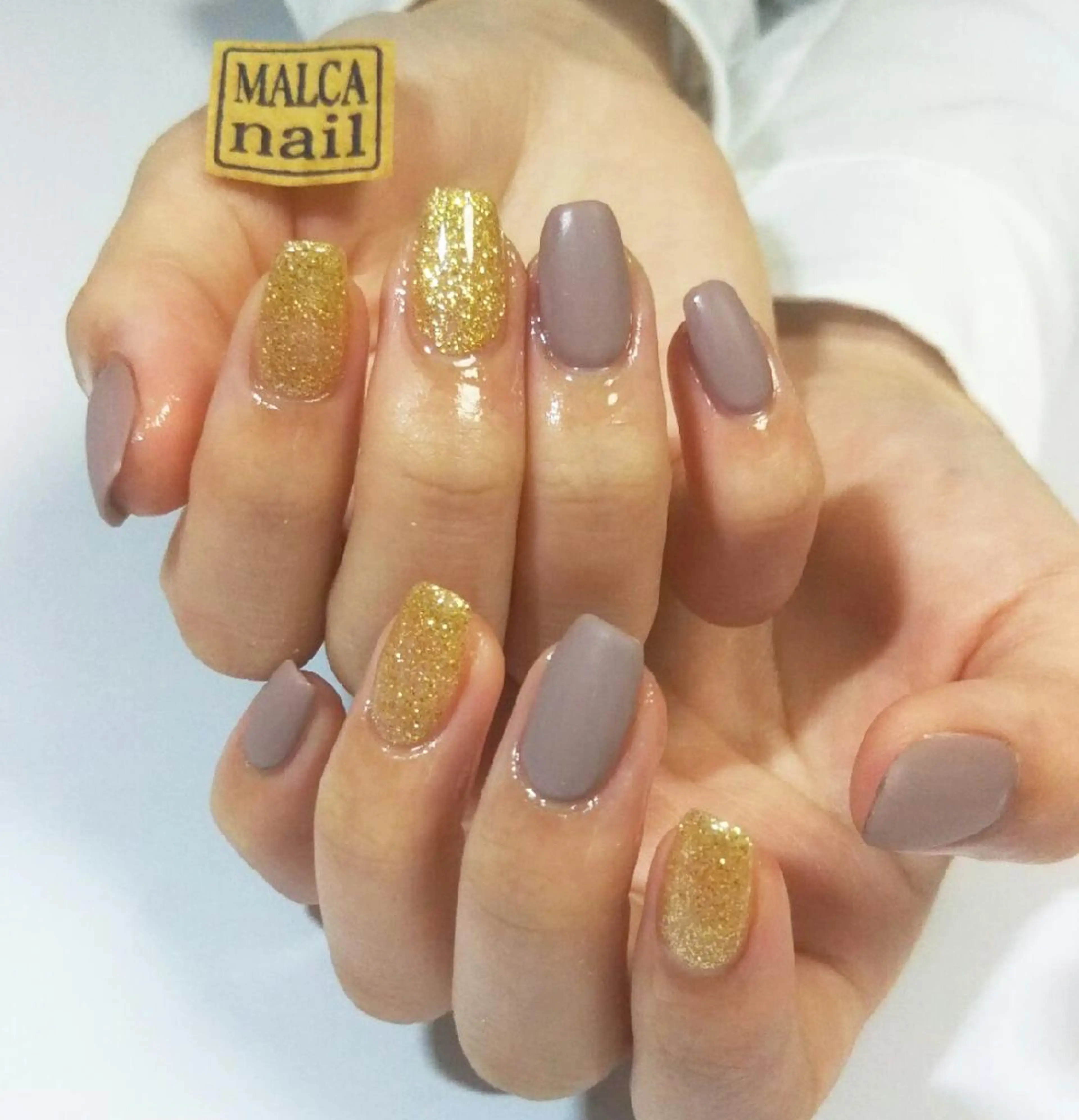 セミロング ヘアアレンジ パーマ ネイル キッズ マツエク・マツパ MALCAnail(マルカネイル)所属・荒木 莉奈のネイルデザイン