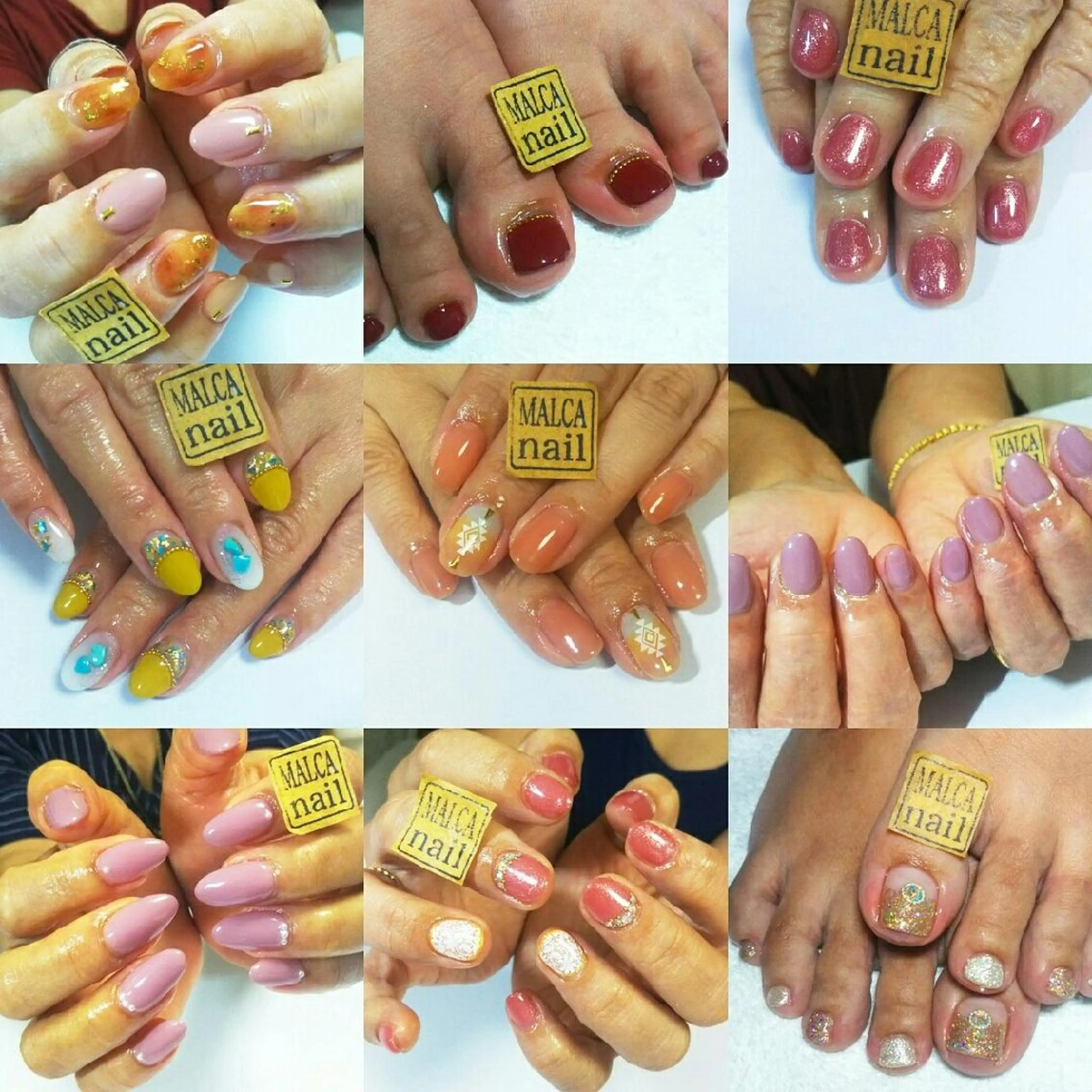 ネイル MALCAnail(マルカネイル)所属・荒木 莉奈のネイルデザイン