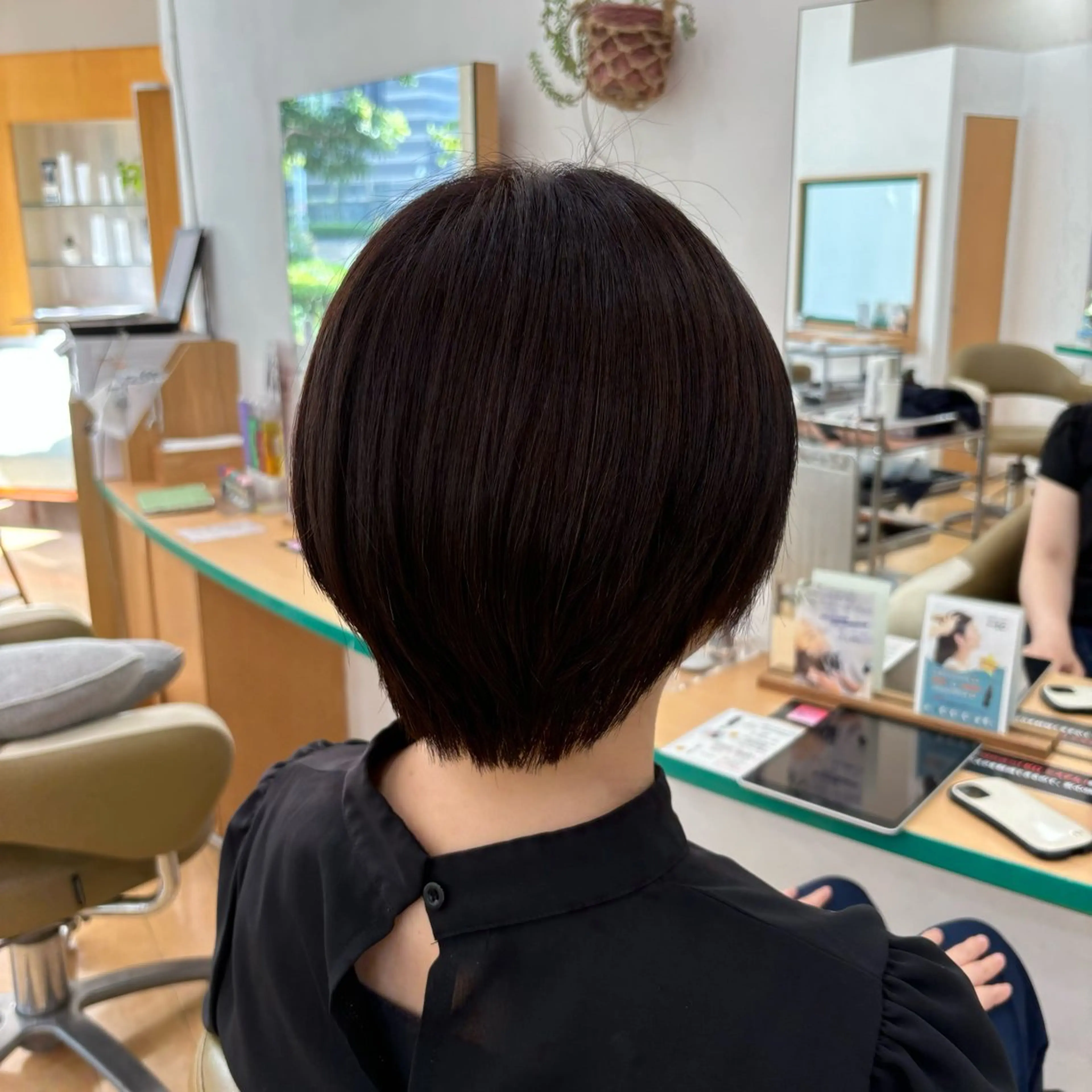 ショート カラー 🎀🤍芦澤 李音🤍🎀のヘアスタイル