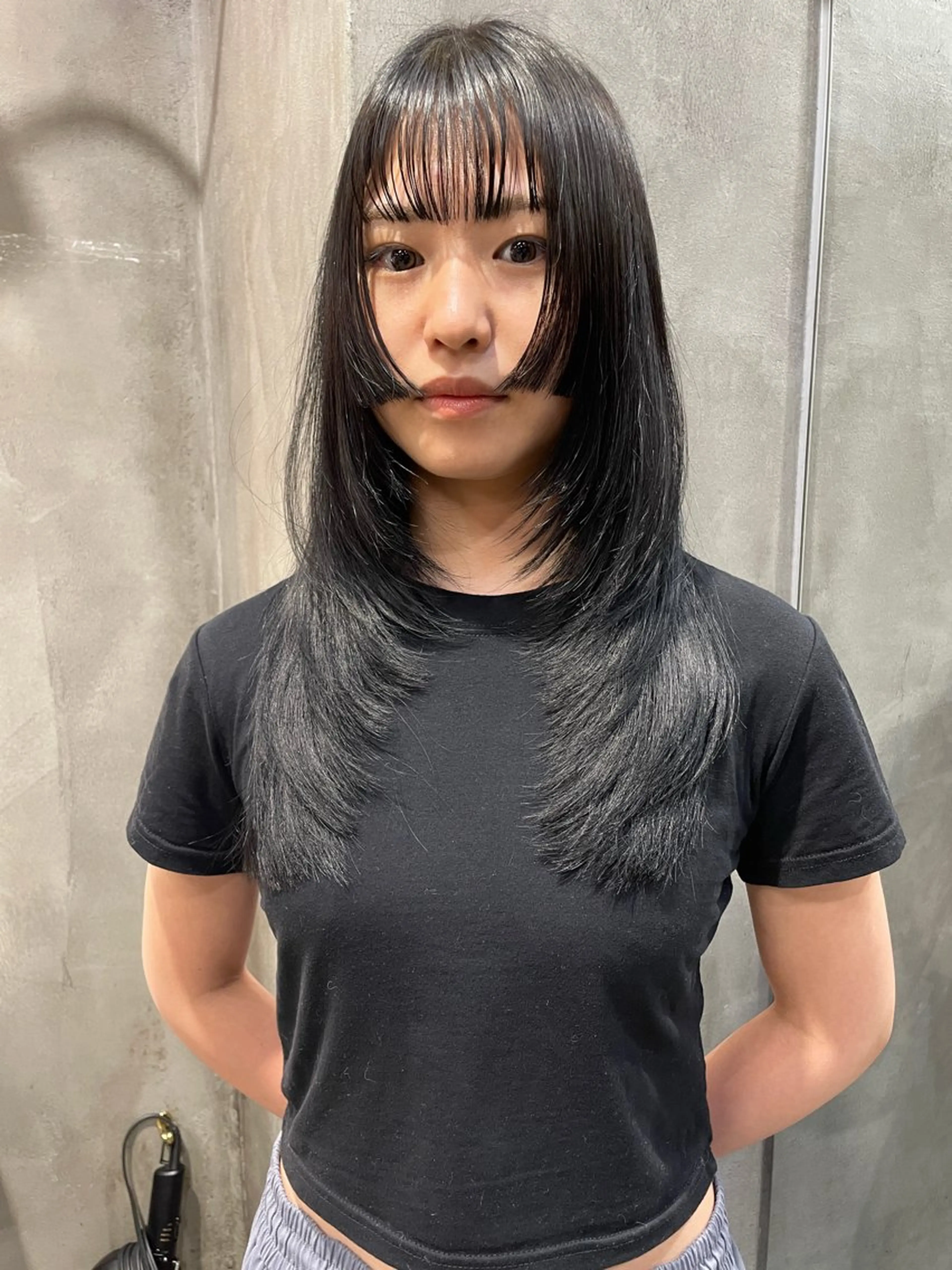 ロング カラー カット トリートメント レイヤー/ 透明感カラー/マドカのヘアスタイル