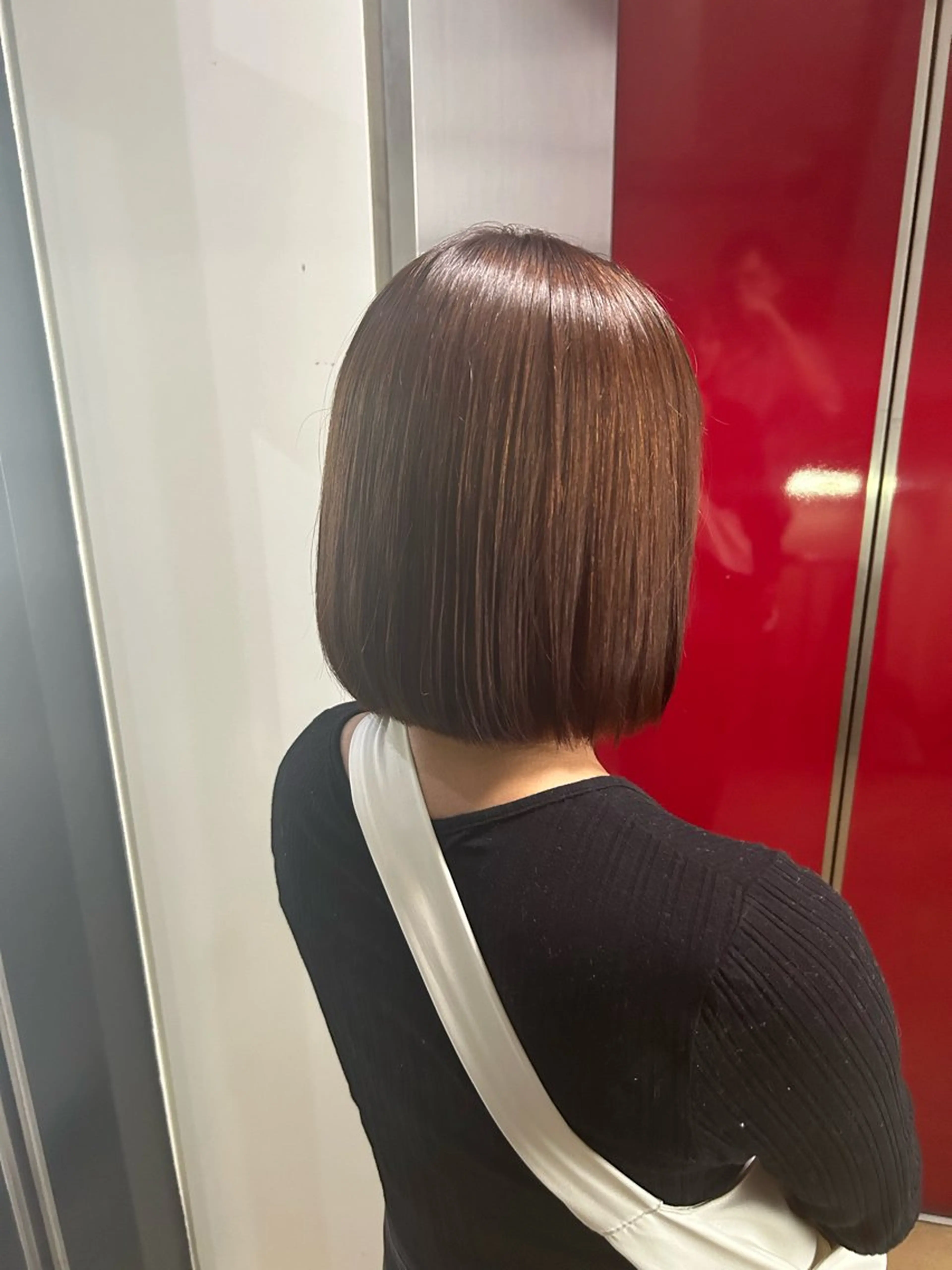 ミディアム 野尻 拓海のヘアスタイル