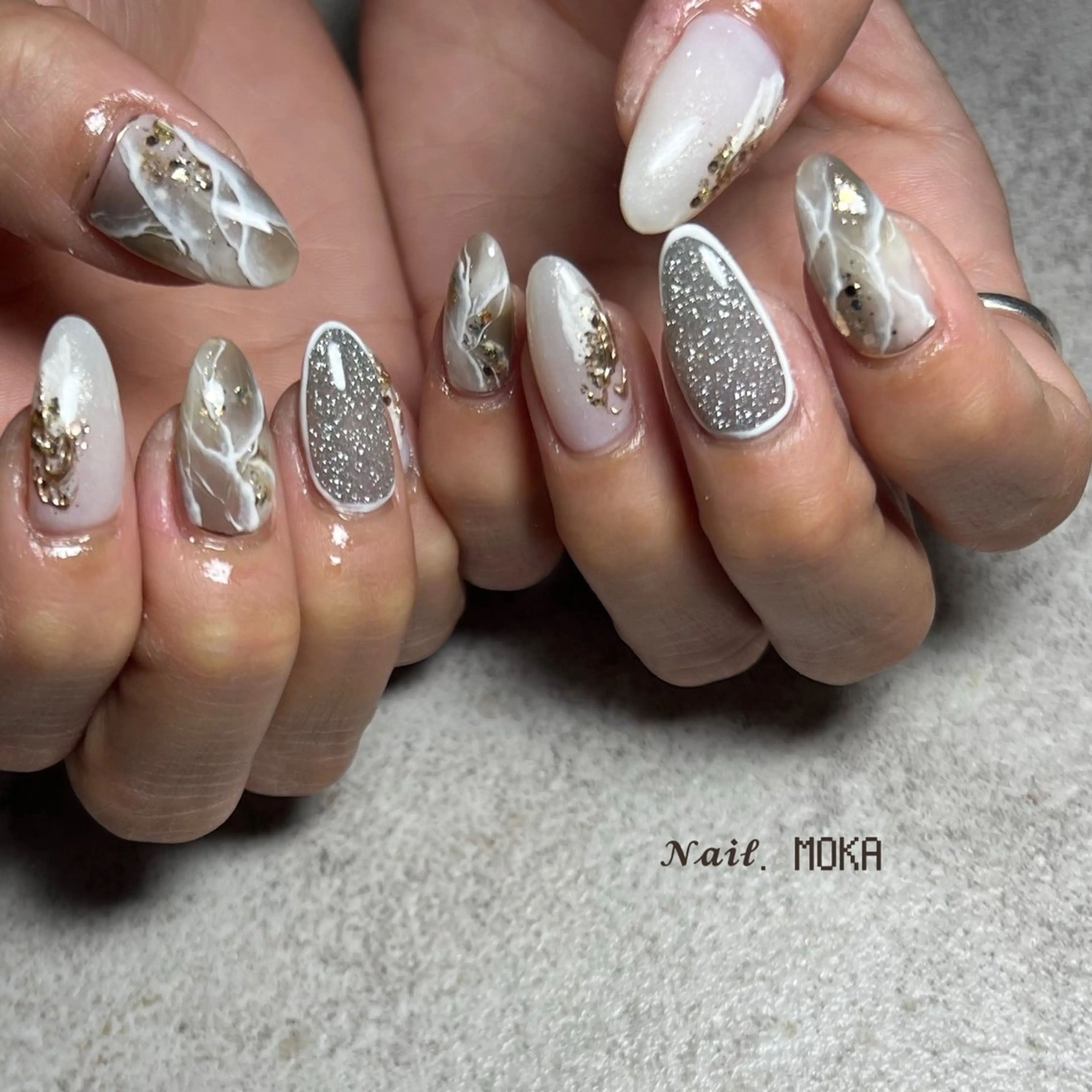 ネイル ハンドネイル nail salon MOKAのネイルデザイン