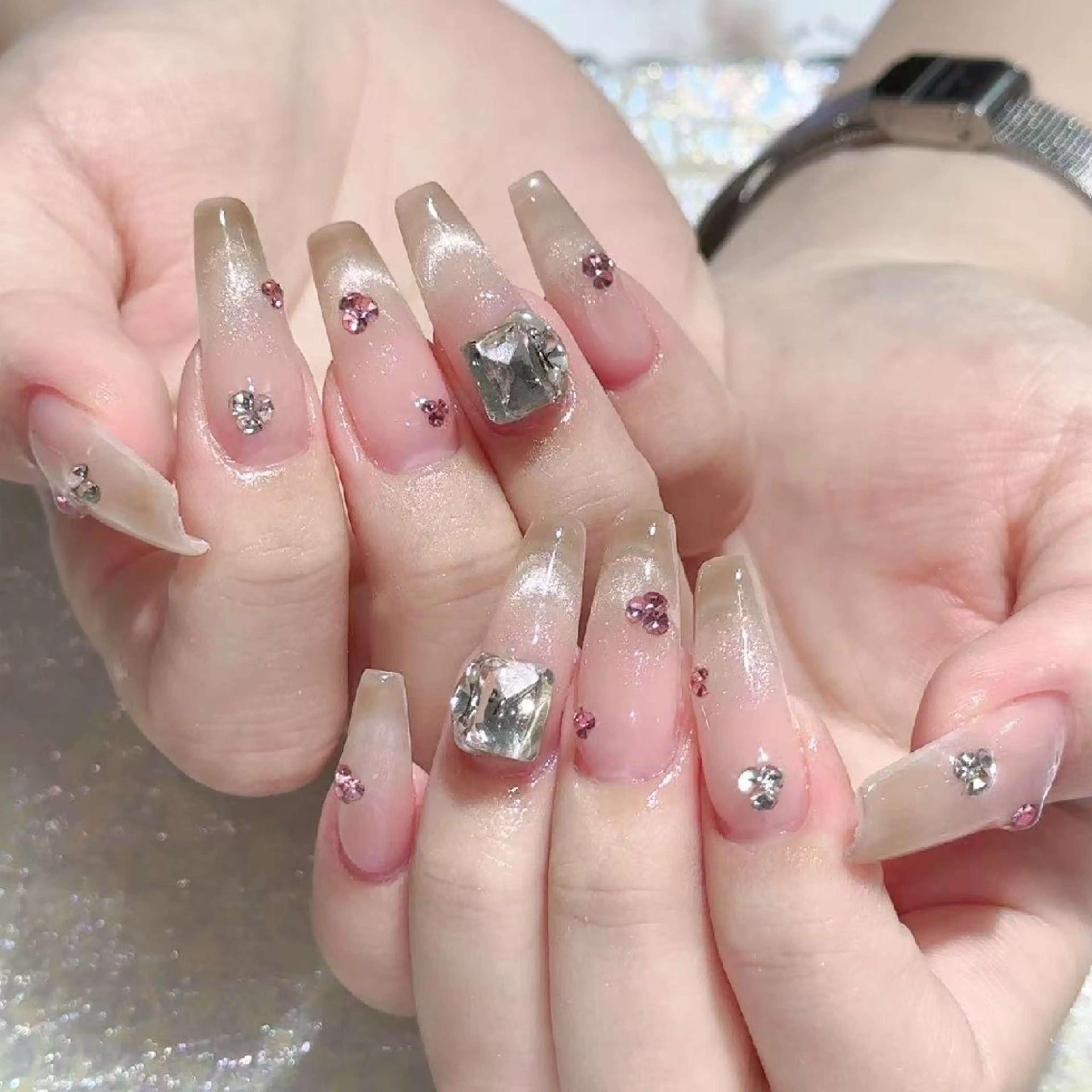 ネイル ハンドネイル Queen's ゆなのネイルデザイン