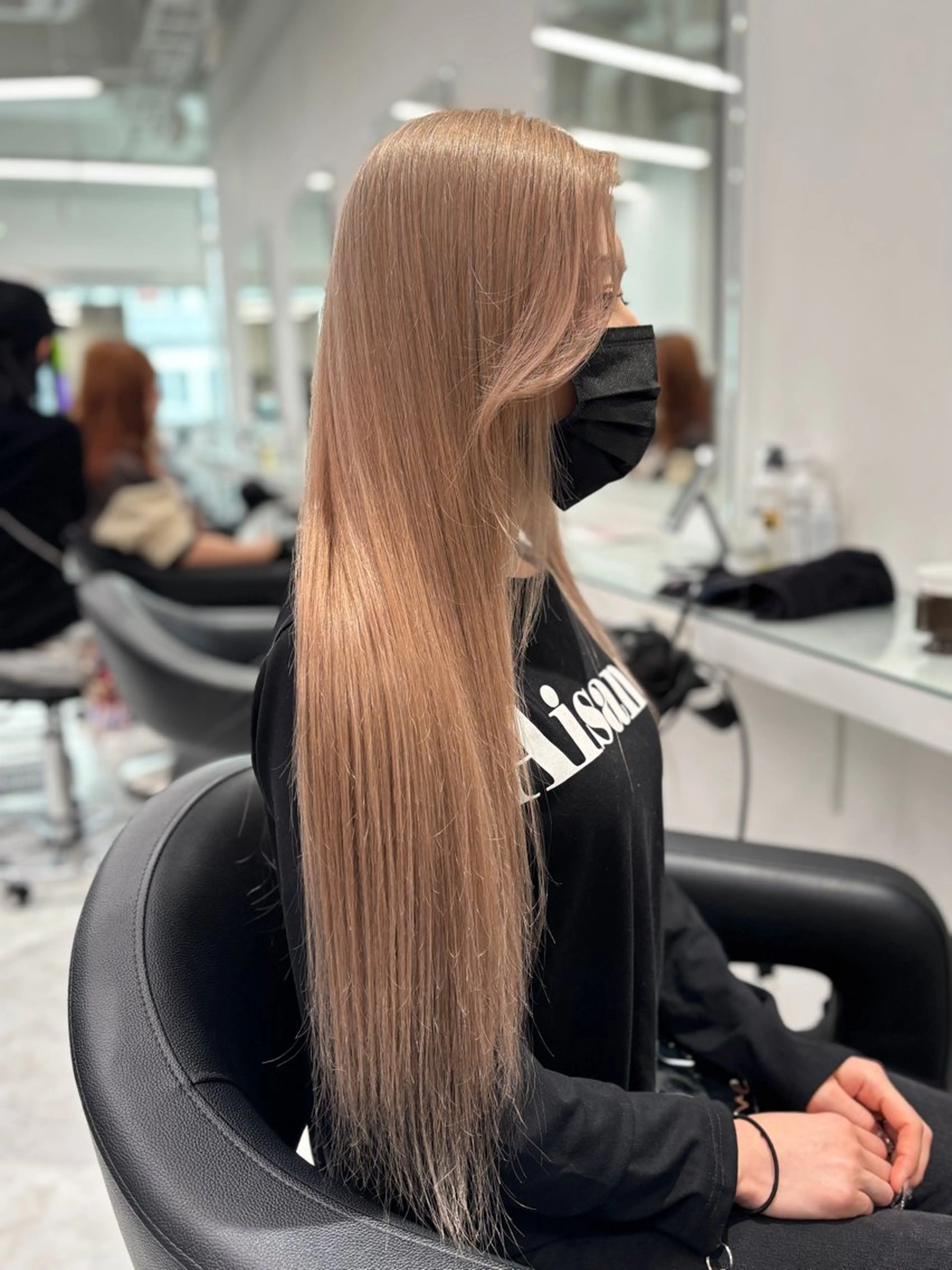 ロング カラー 💖ミルクティー💖 あかり💖のヘアスタイル