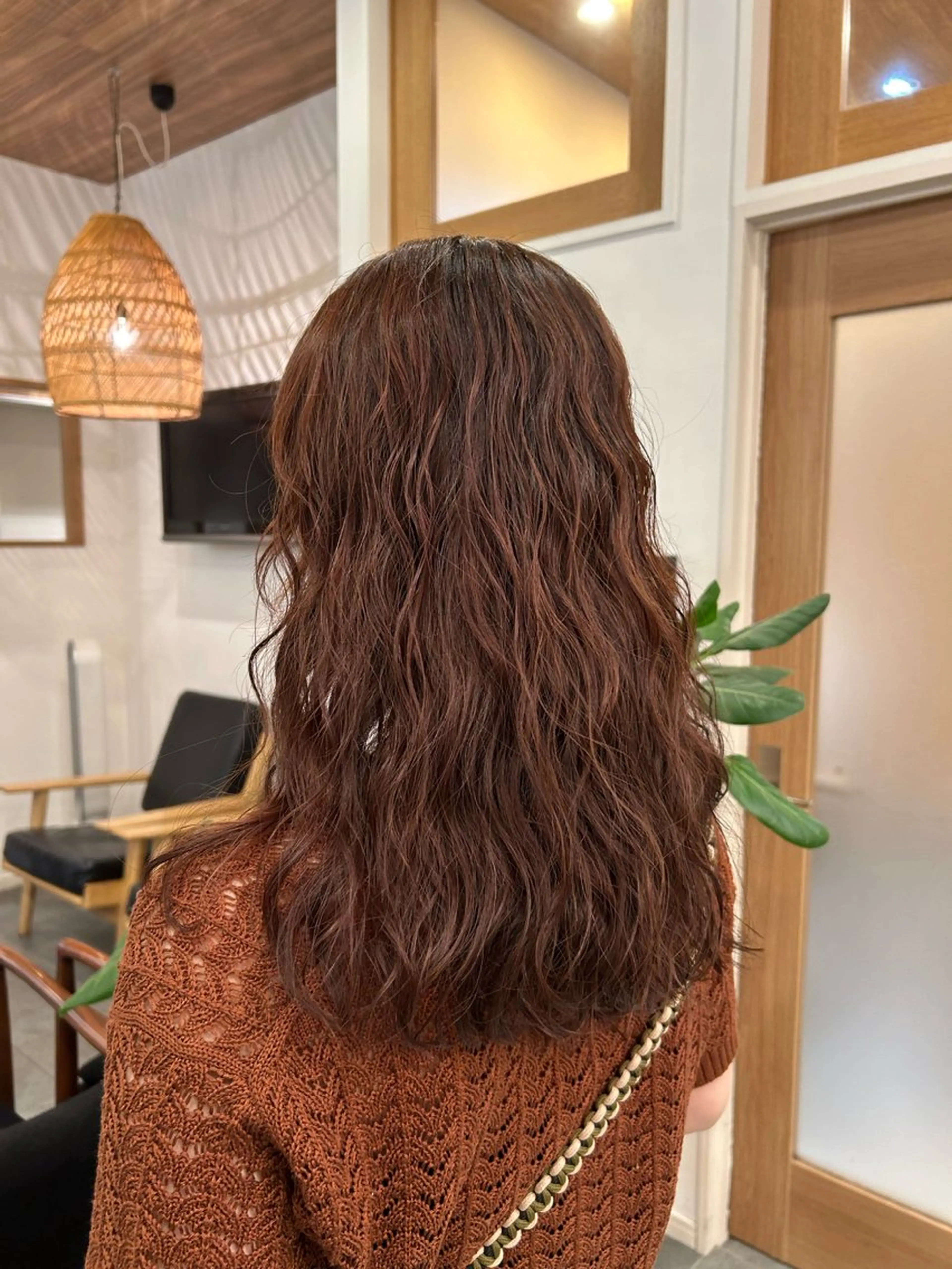 ロング パーマ BEAUTRIUM 穂乃香のヘアスタイル