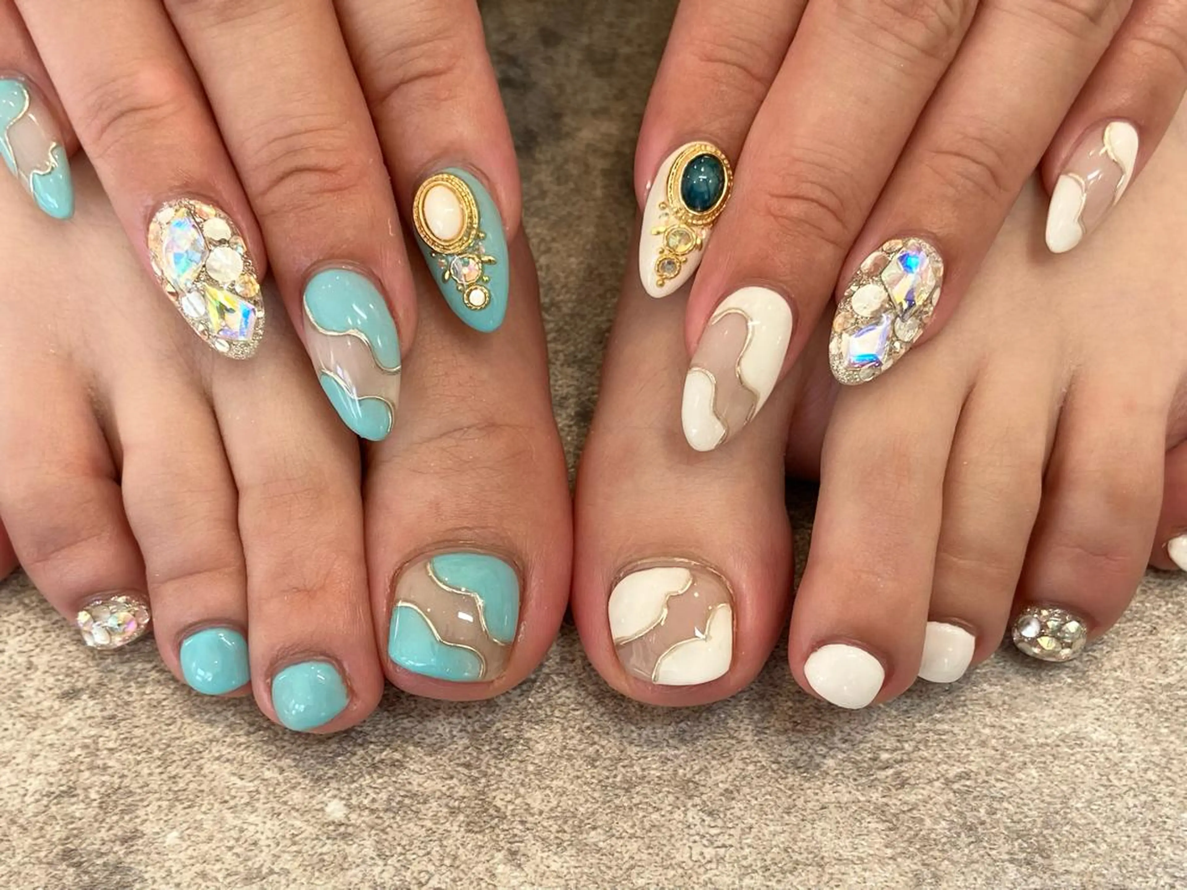 ネイル フットネイル ESTELA エステラのネイルデザイン