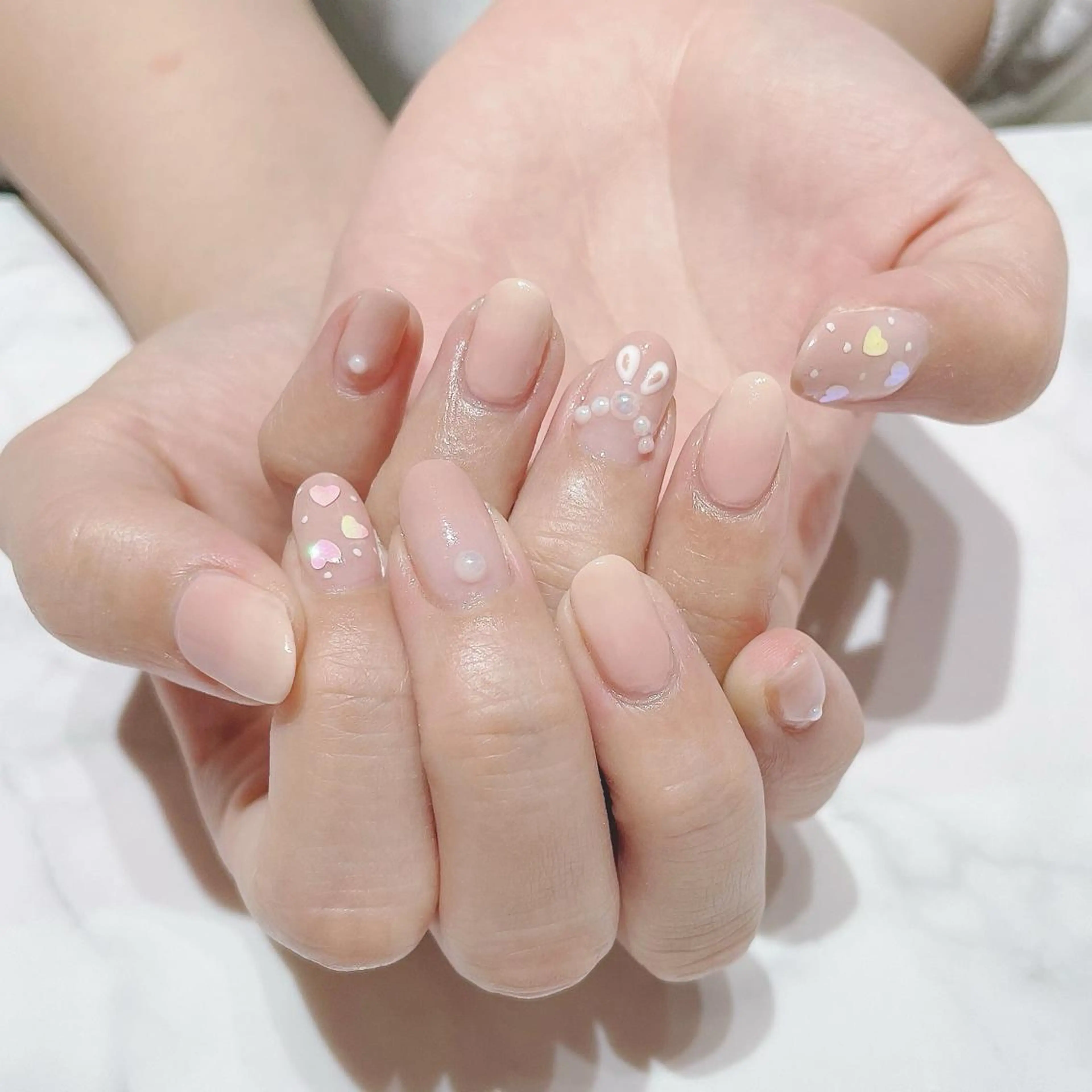 ネイル 持ち込み ネイルサロン Belleのネイルデザイン