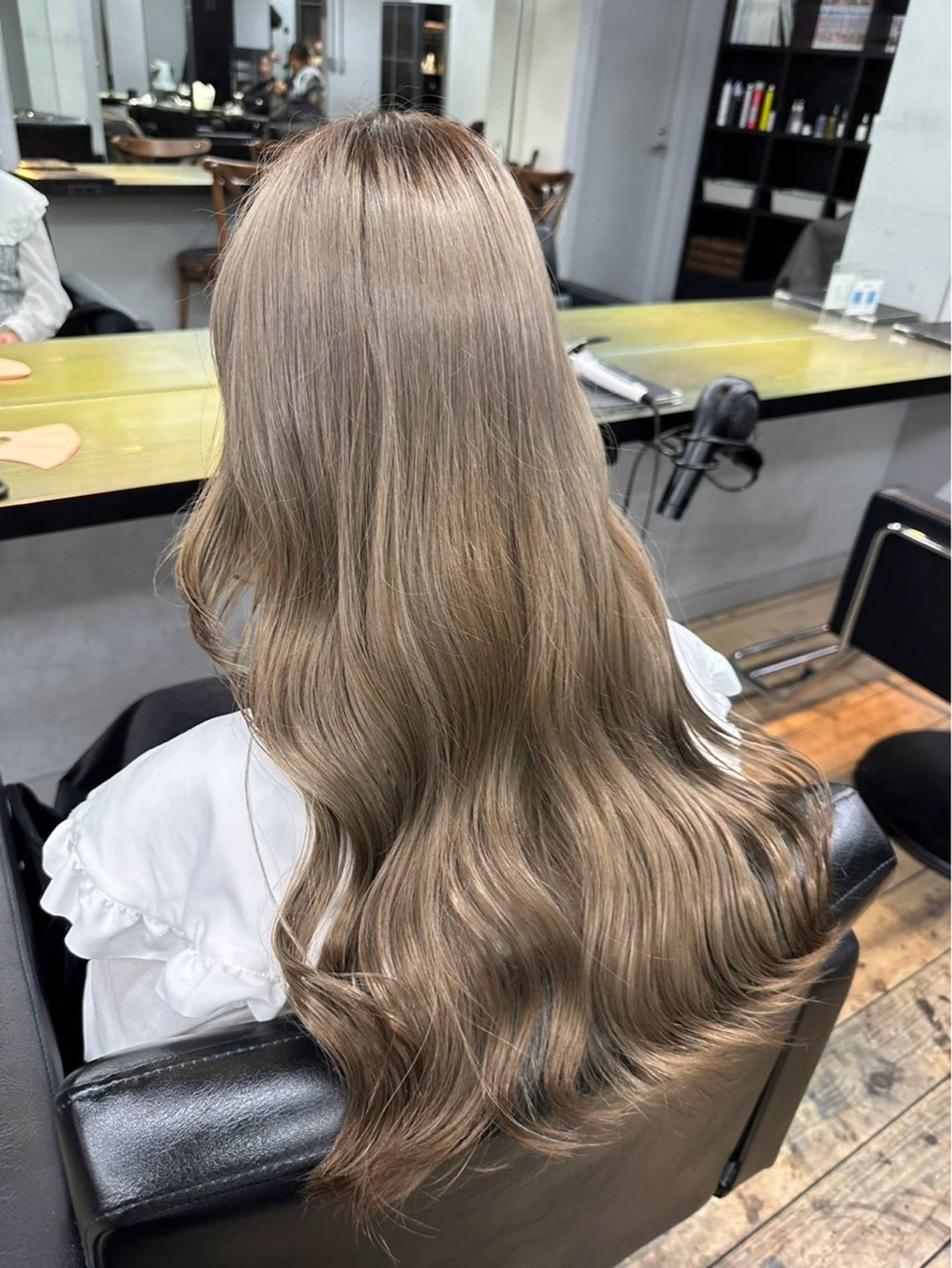 セミロング カラー ヘアアレンジ カットモデル募集中/ 🐣藤木ひよ🐣のヘアスタイル