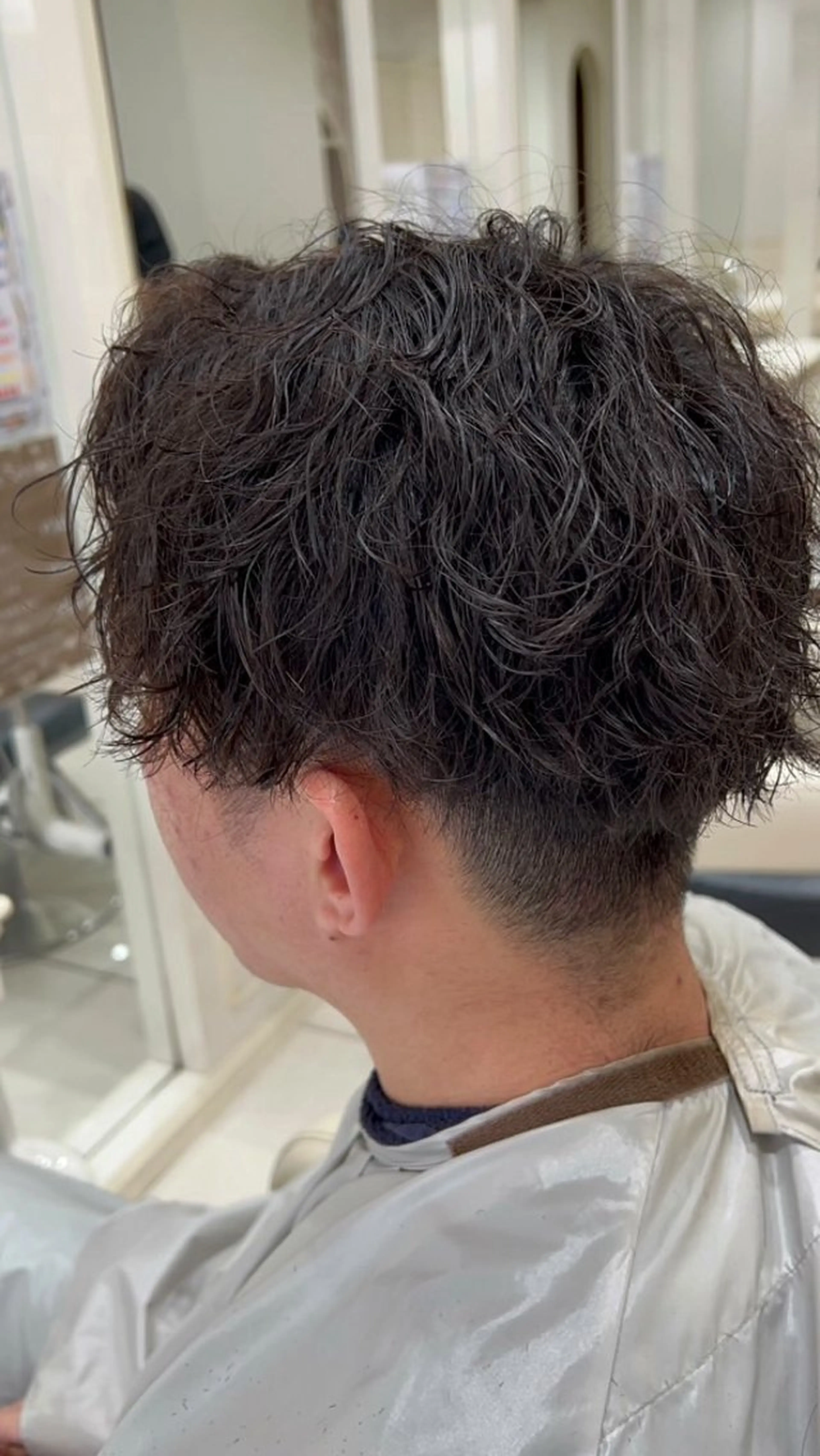【メンズ限定✨】カット➕ツイストスパイラル（波巻き）の写真