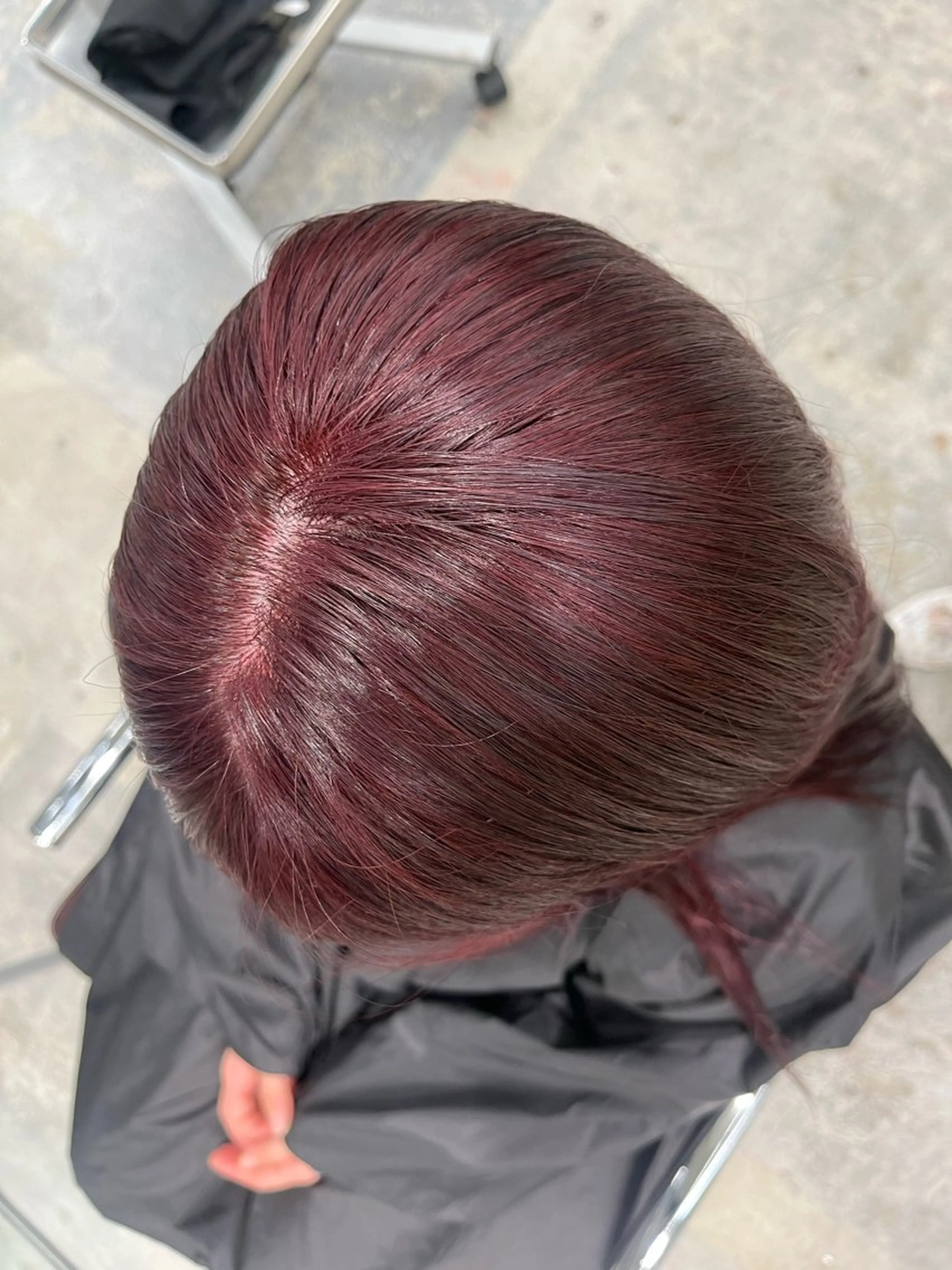 セミロング ヘアカラー Fev AYAHAのヘアスタイル