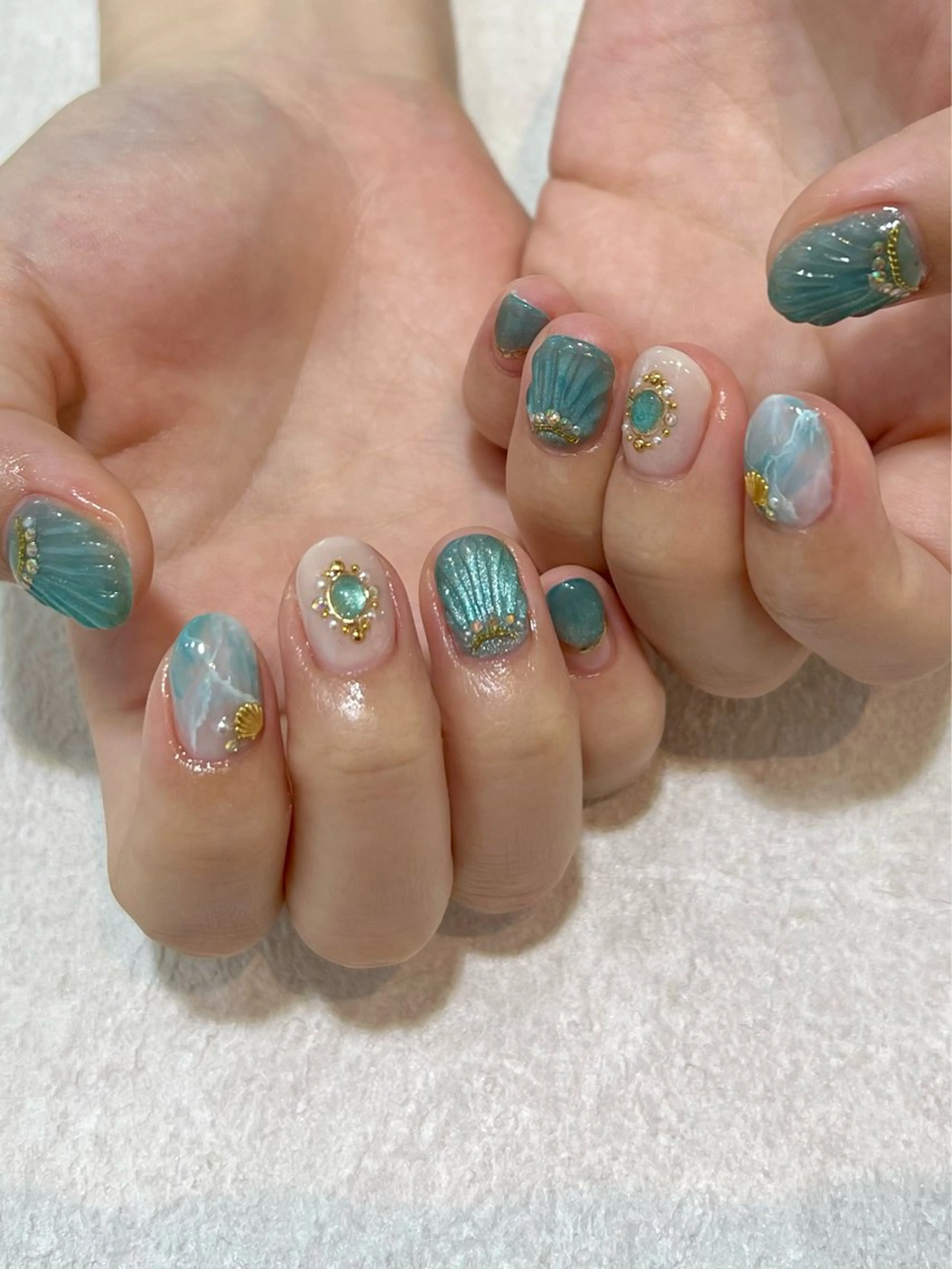 ネイル ハンドネイル KAMIO CION Nail  朝倉のネイルデザイン