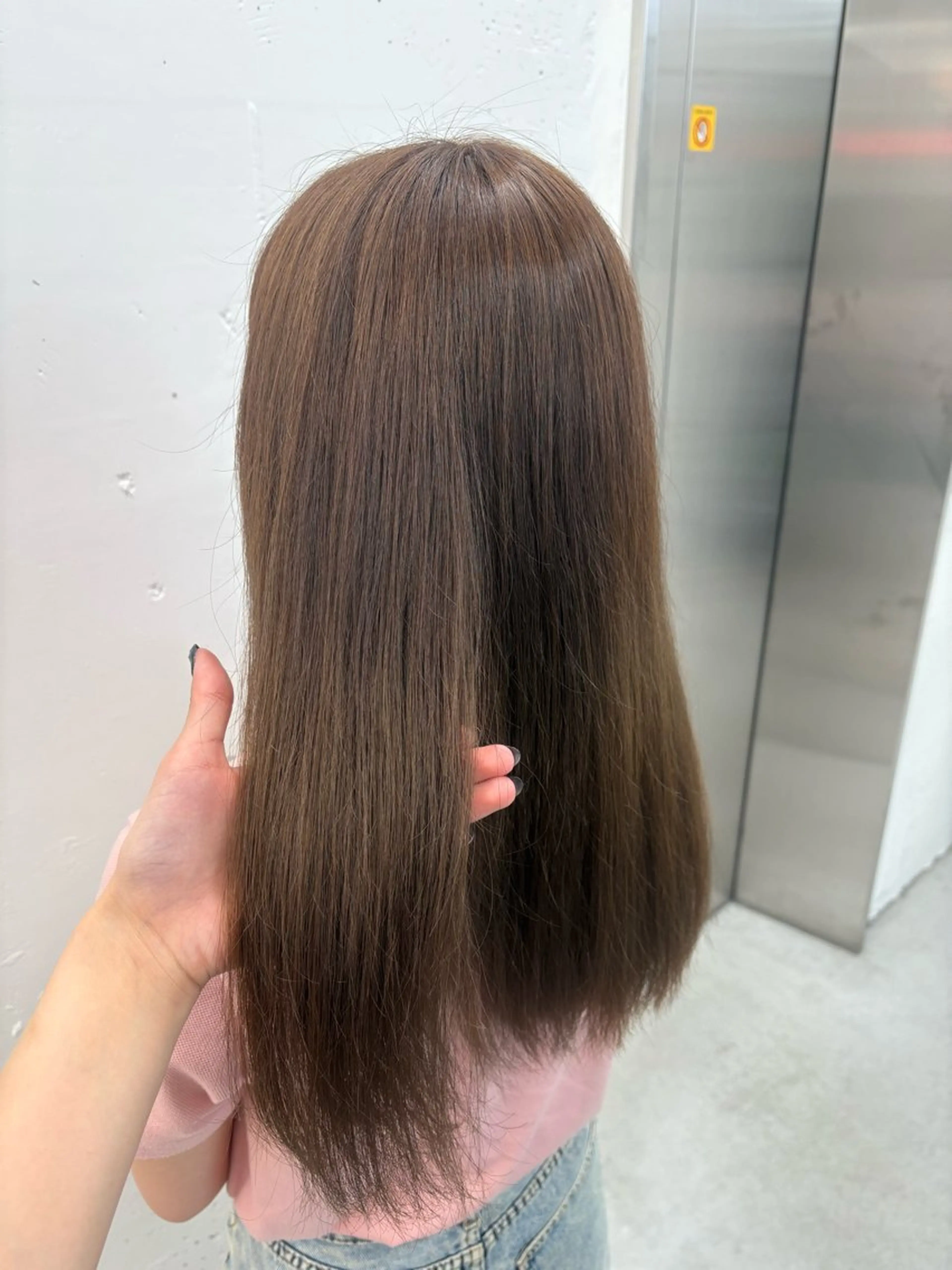 セミロング カラー ブラウンカラー ヘアカラー トリートメント 🌟ゆりあ🌟 JILLSTUDIOのヘアスタイル