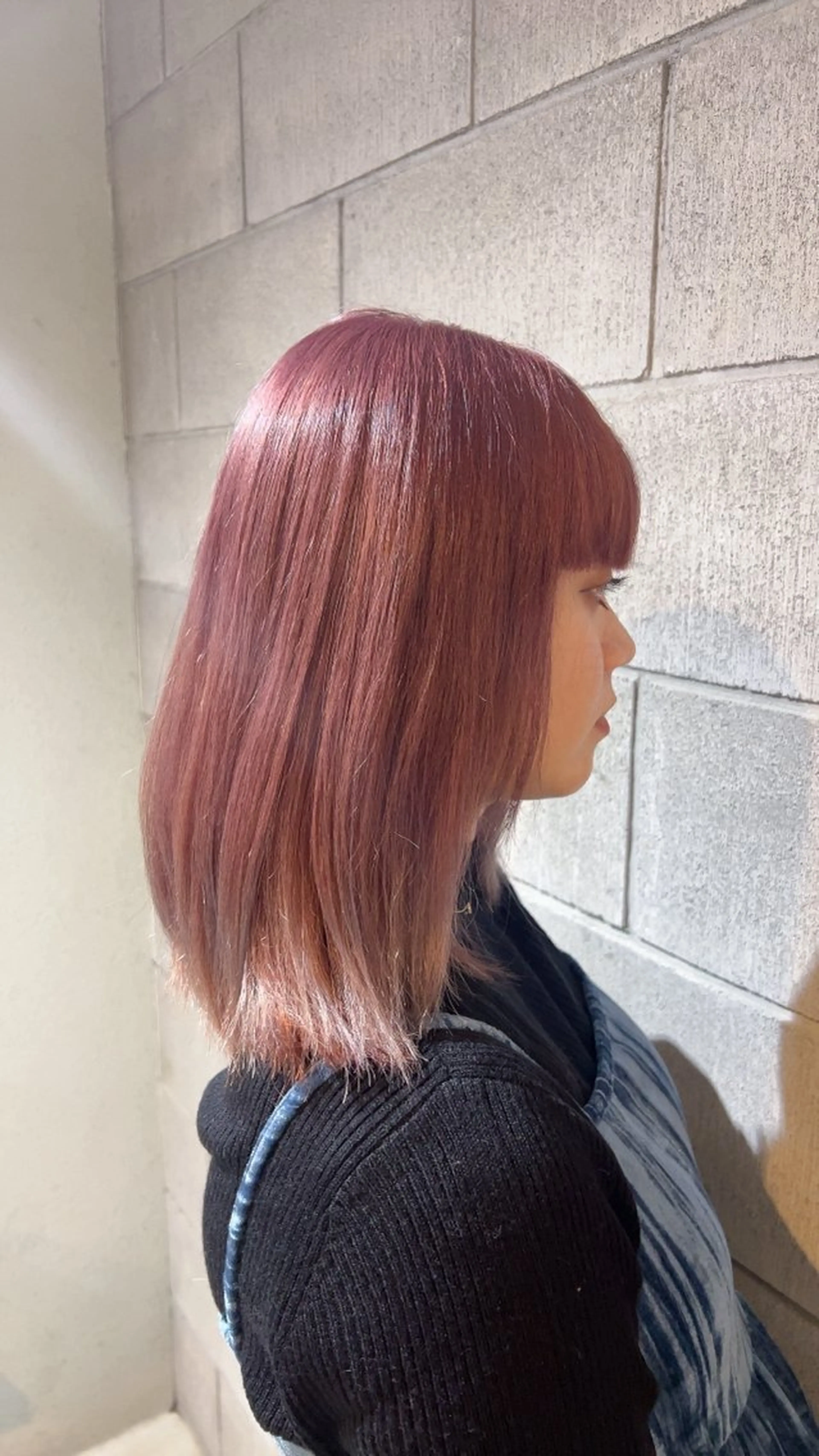 ミディアム カット ヘアカラー BREK岐阜店所属・安藤 伸一のヘアスタイル