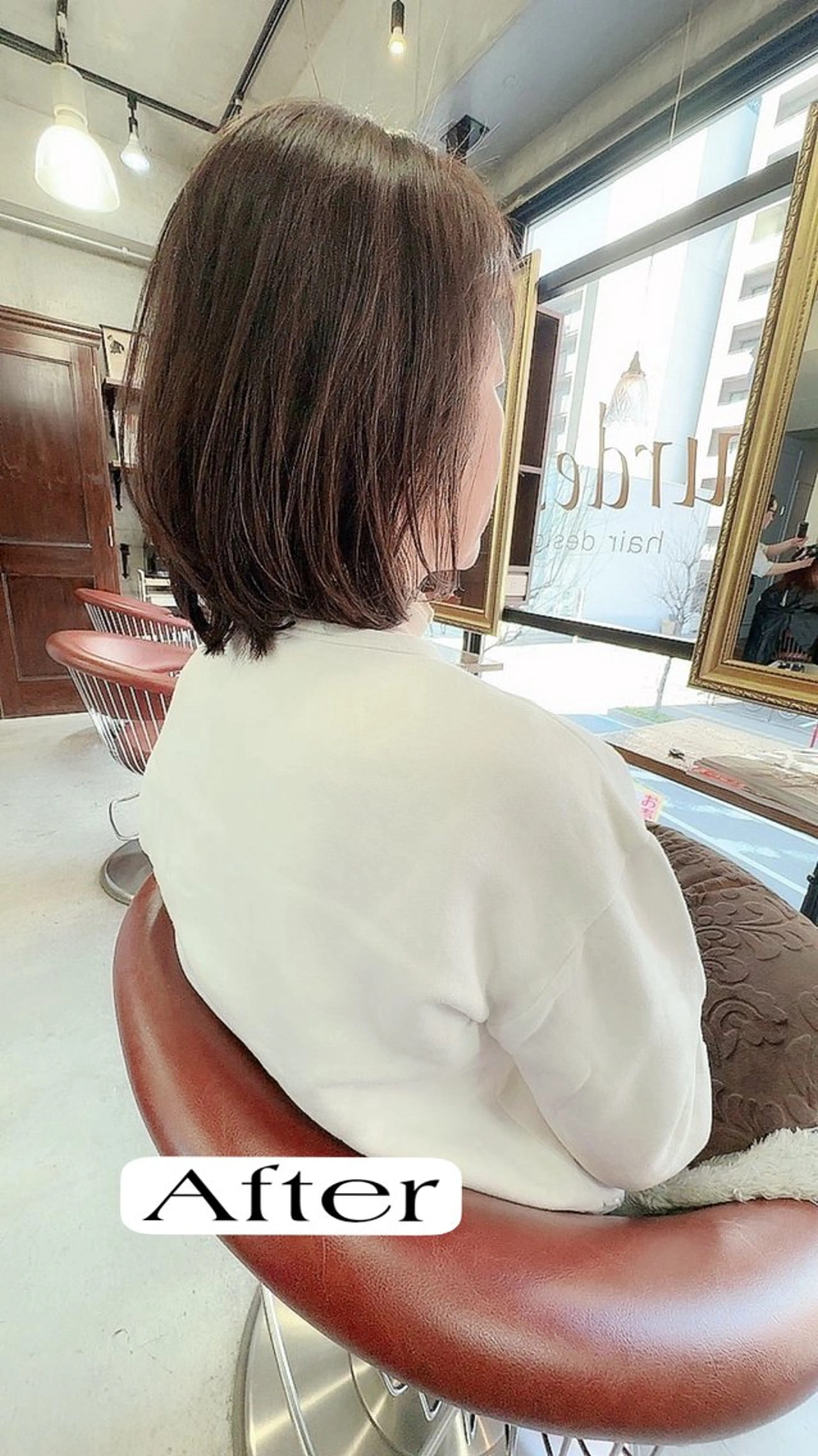 ミディアム カラー パーマ オーナースタイリスト 佐藤のヘアスタイル