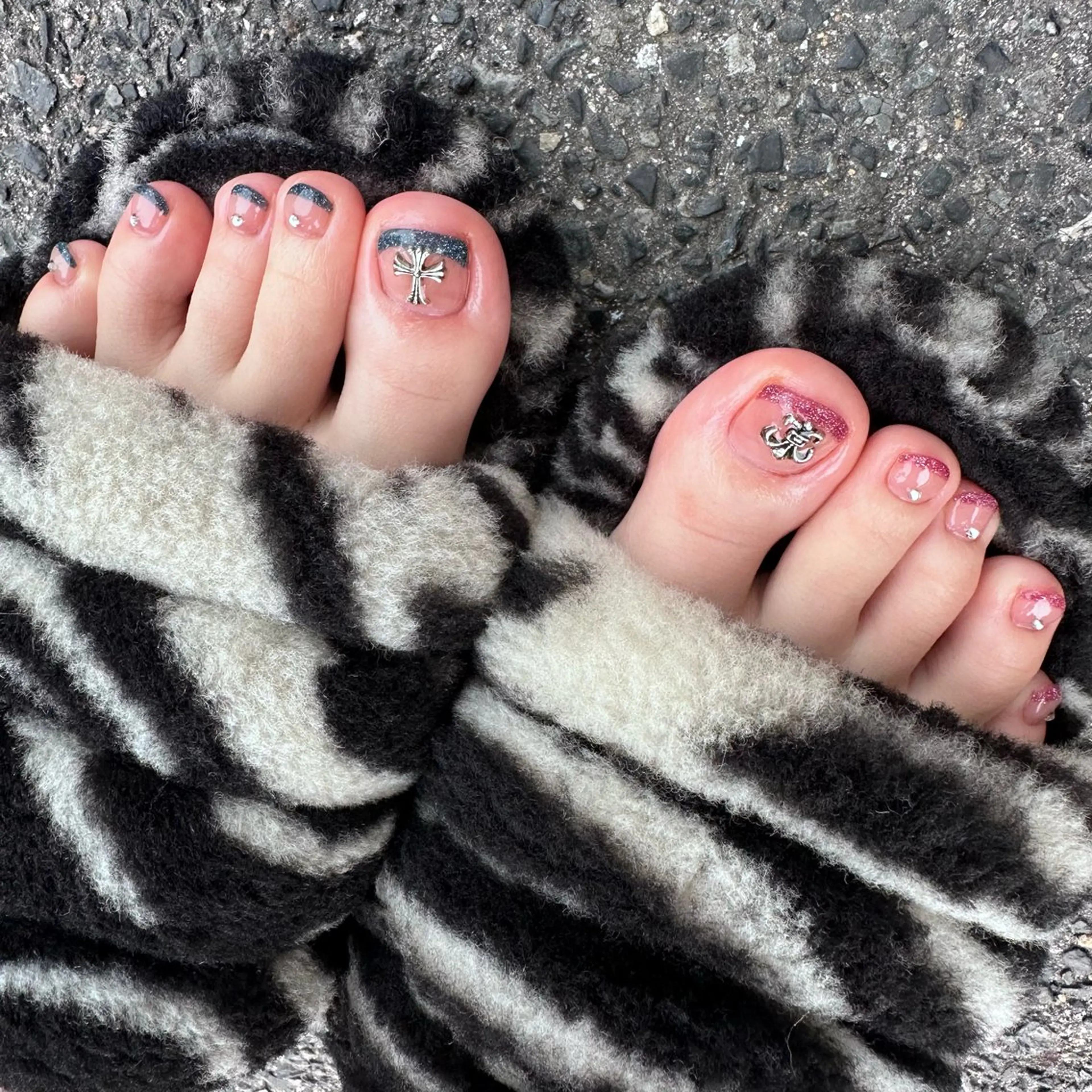 ネイル フットネイル nail salon 凪/ネイル/耳ツボのネイルデザイン