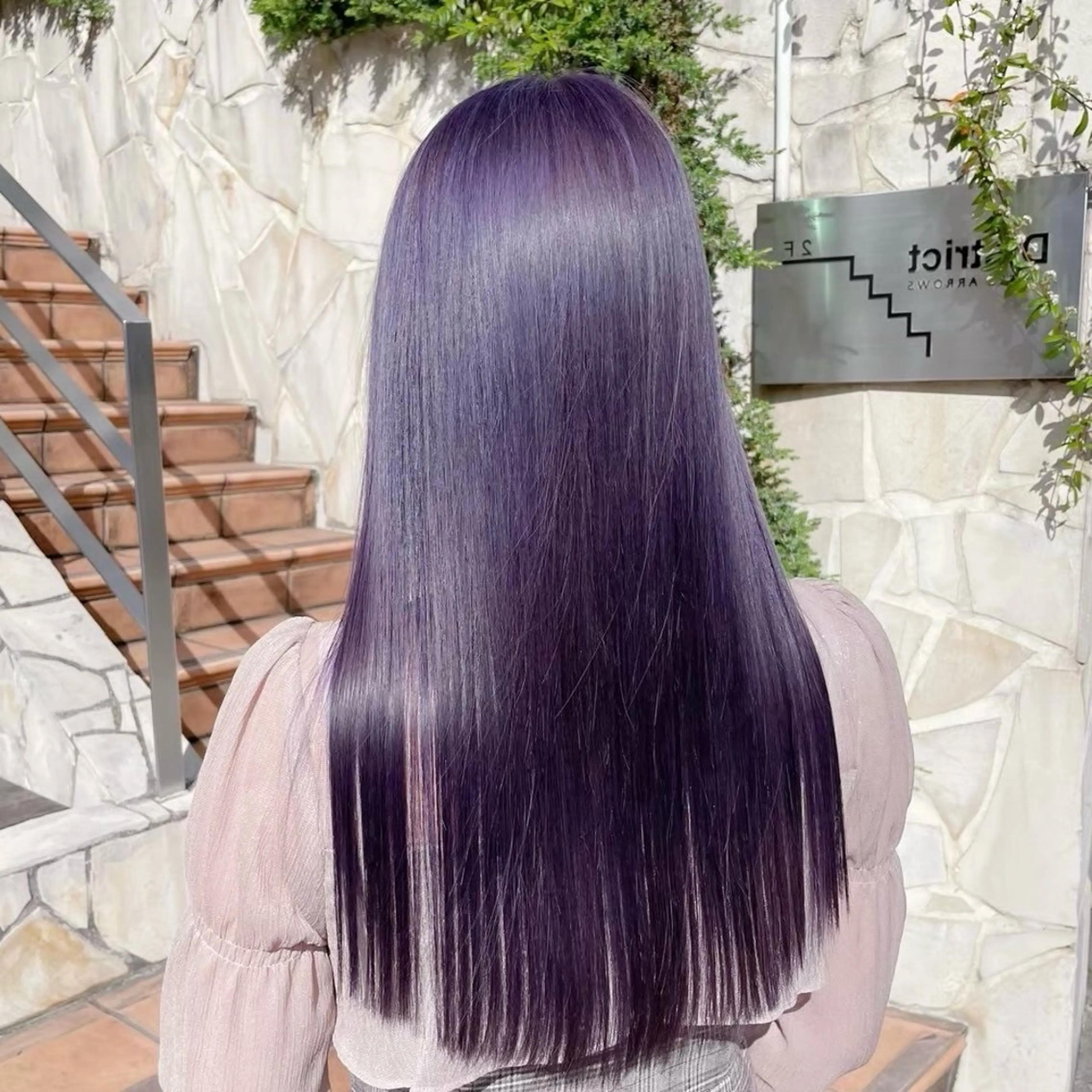 セミロング カラー ブリーチモデル募集 🤎NANAMIのヘアスタイル