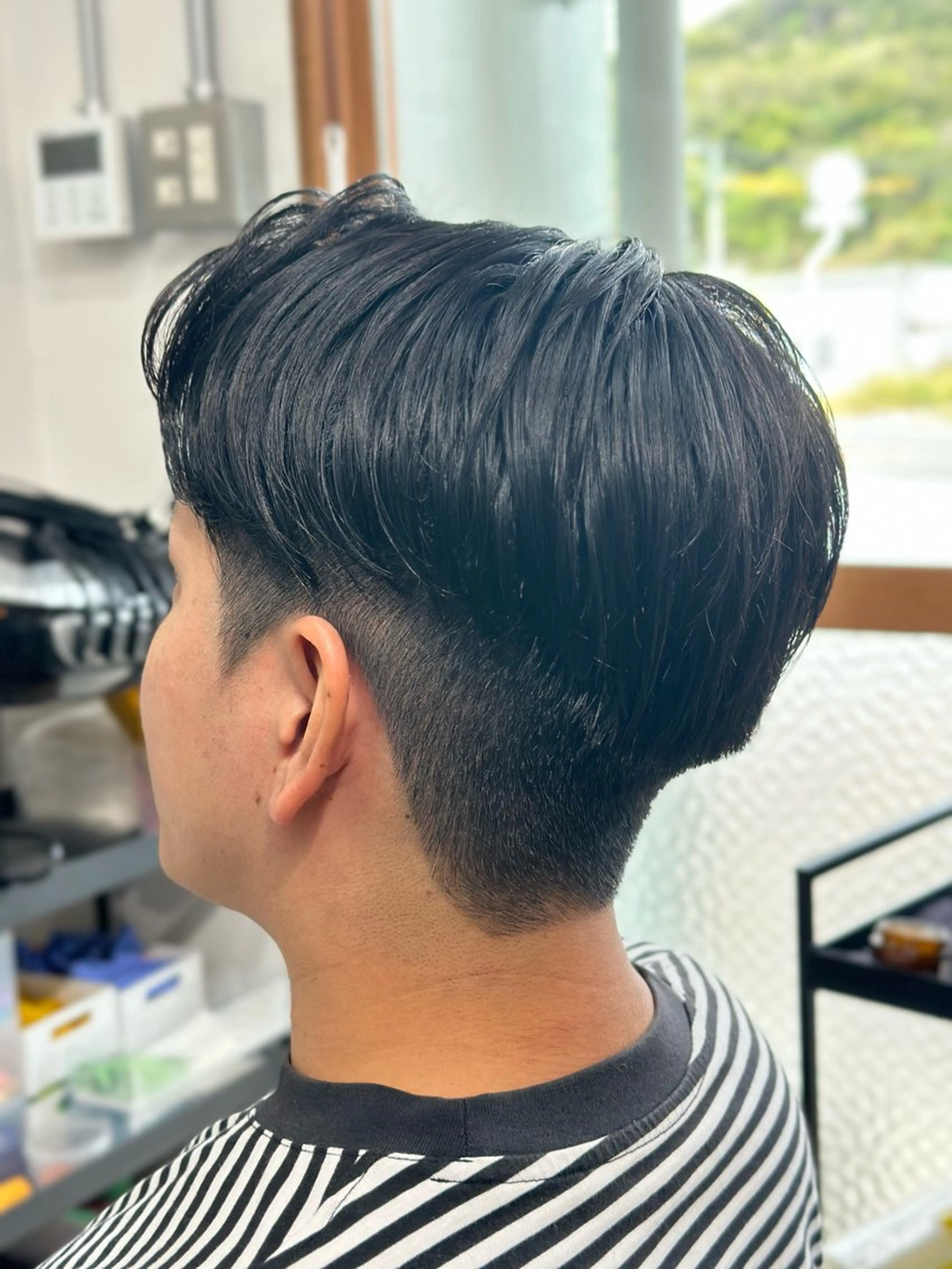 メンズ ビジネス 刈り上げ カット Snalyメンズ特化 スエハラのヘアスタイル