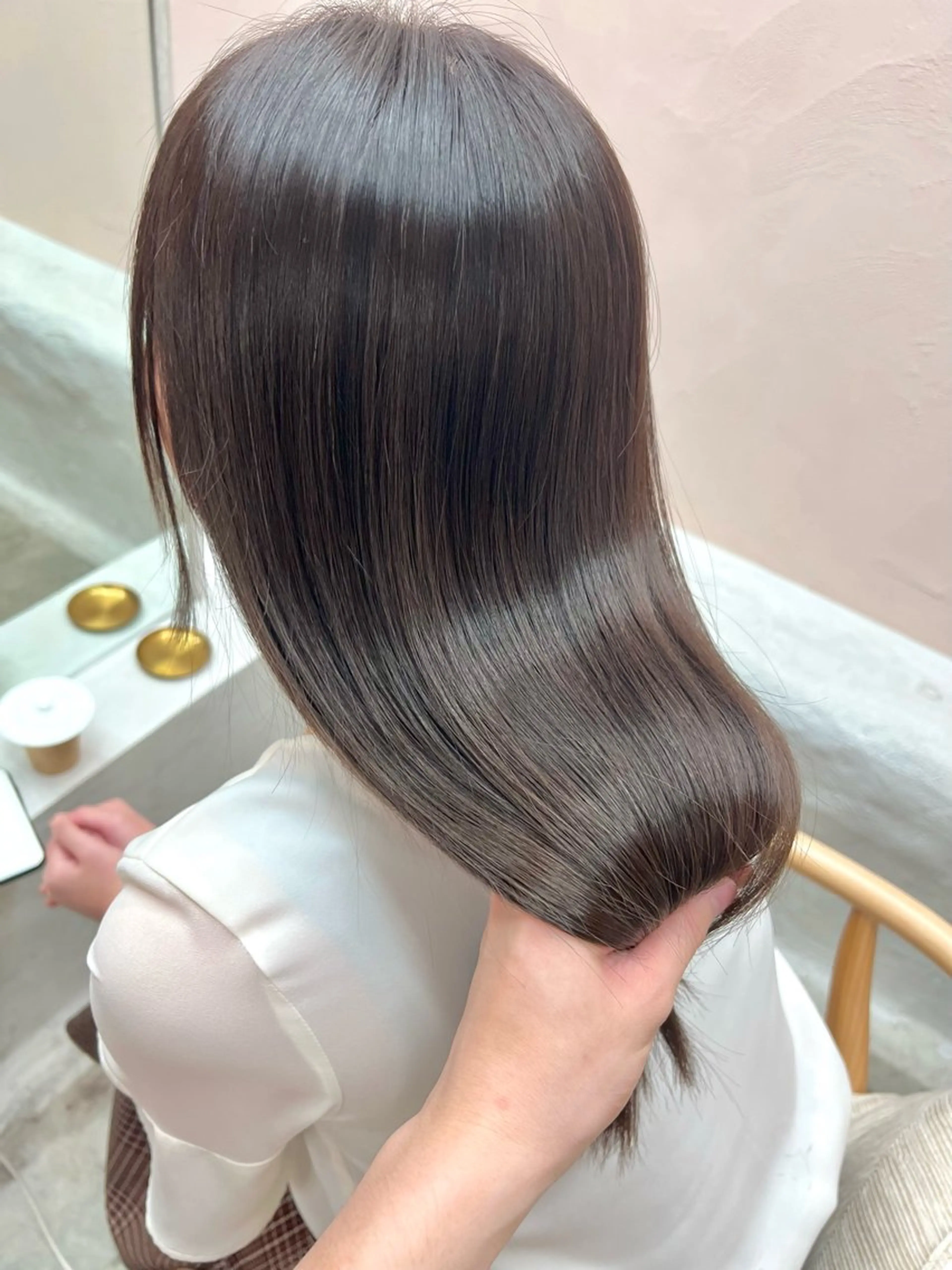ロング 髪質改善 カット 縮毛矯正 トリートメント iru所属・透明感，髪質改善の プロ☝🏻前田俊樹✨のヘアスタイル