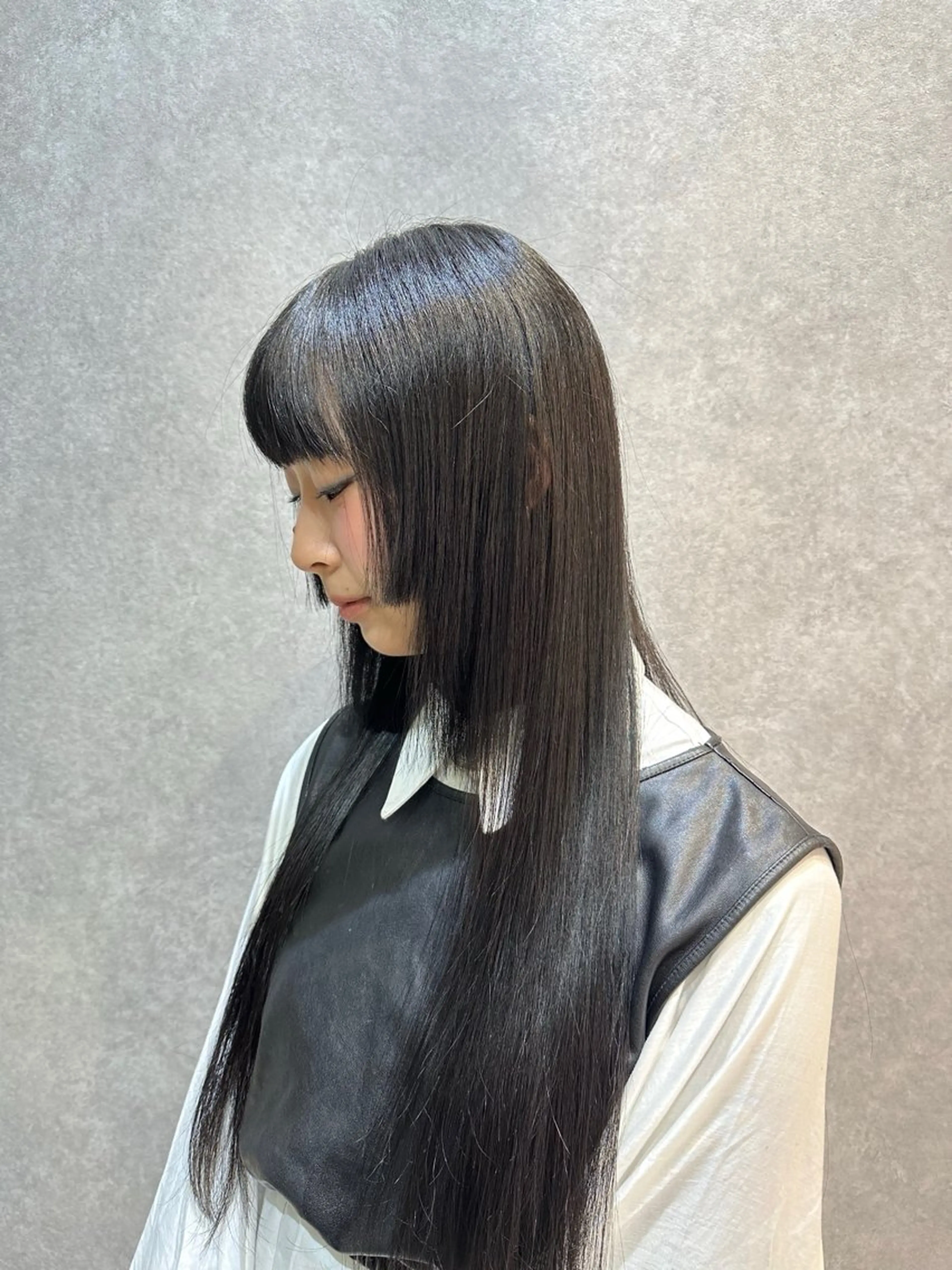 ロング ヘアカラー トリートメント 🍒メンズカット/ SAAYA🍒のヘアスタイル
