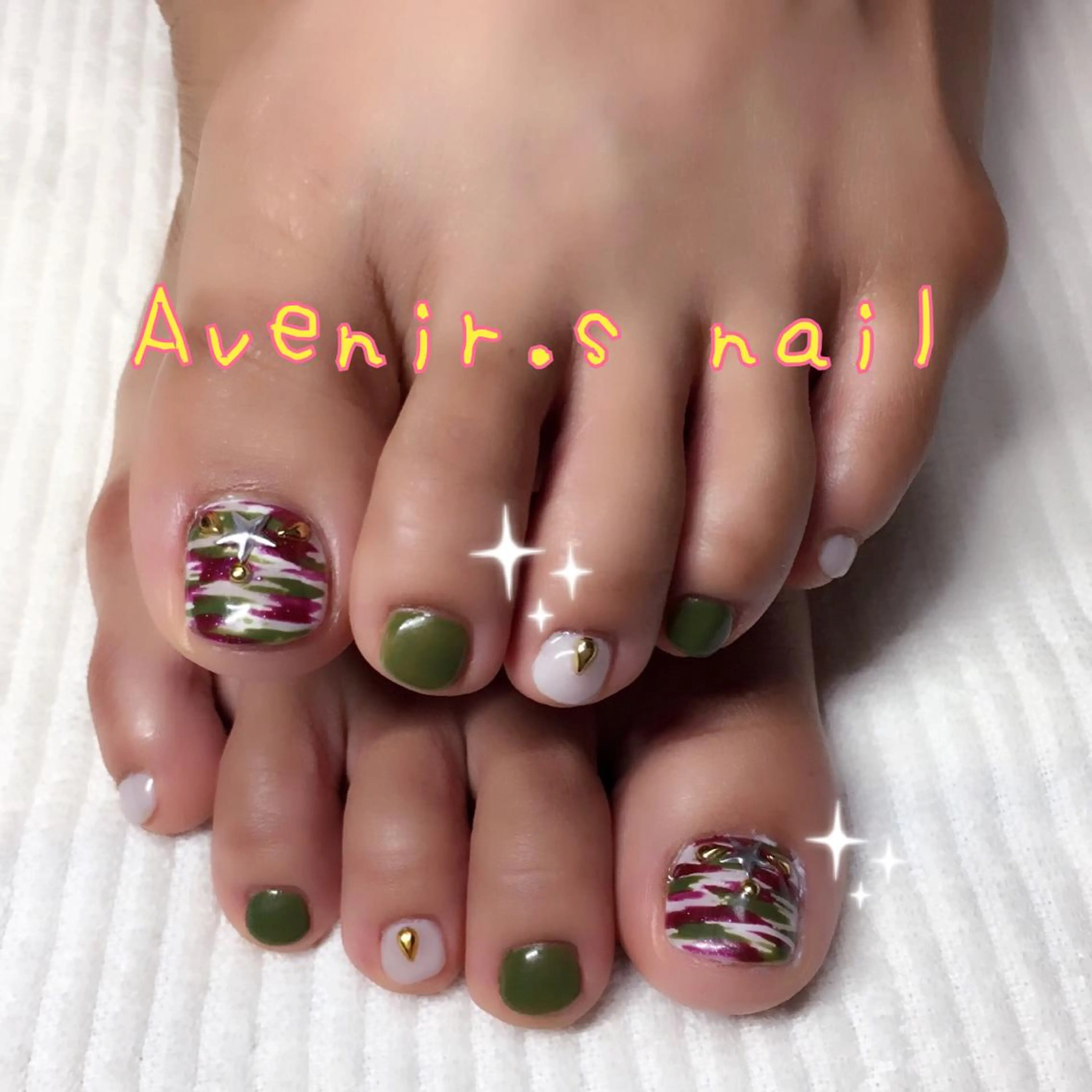 ネイル フットネイル Home Salon Avenir.のネイルデザイン