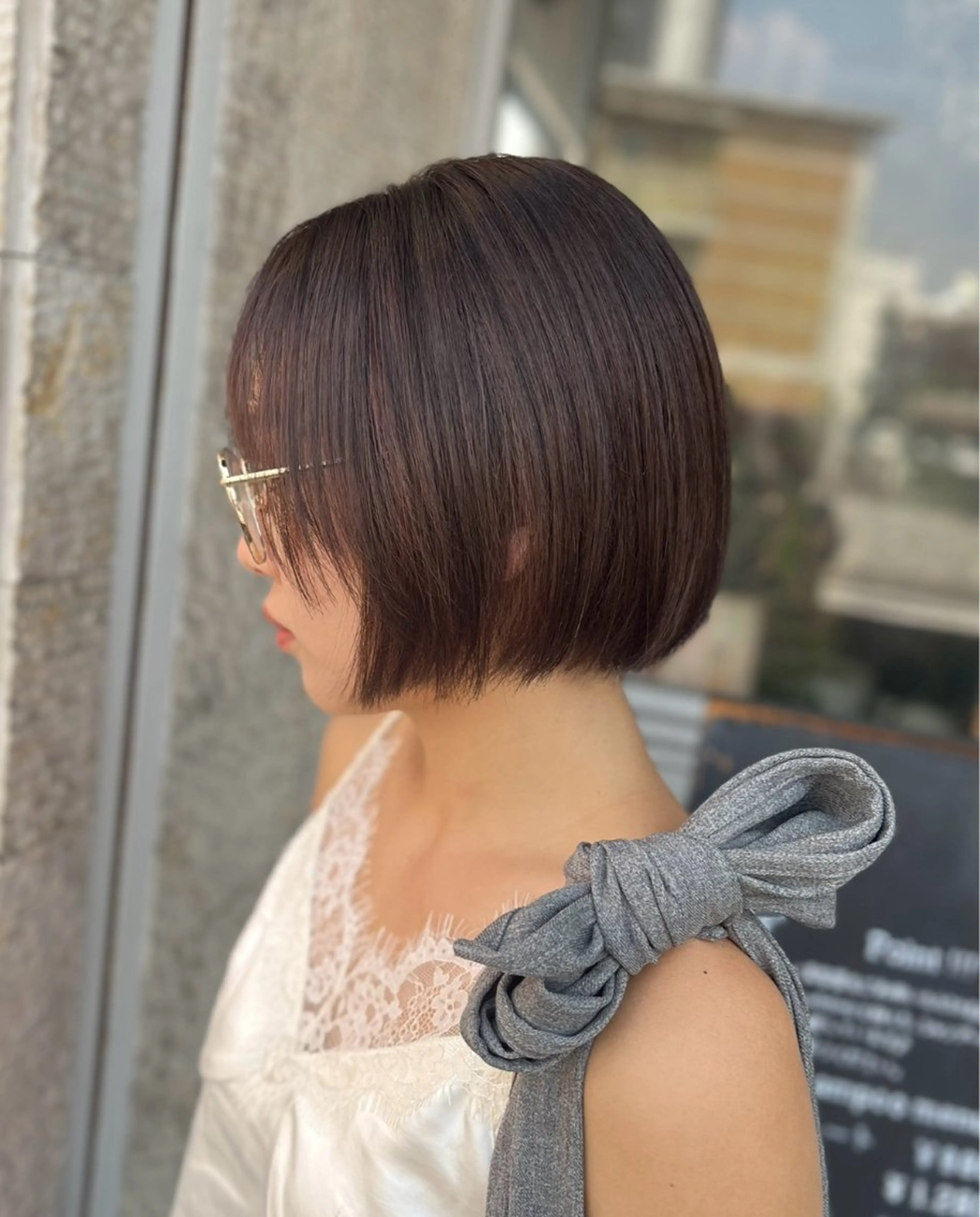 ショート カラー ヘアカラー sena 西大分Marianaのヘアスタイル